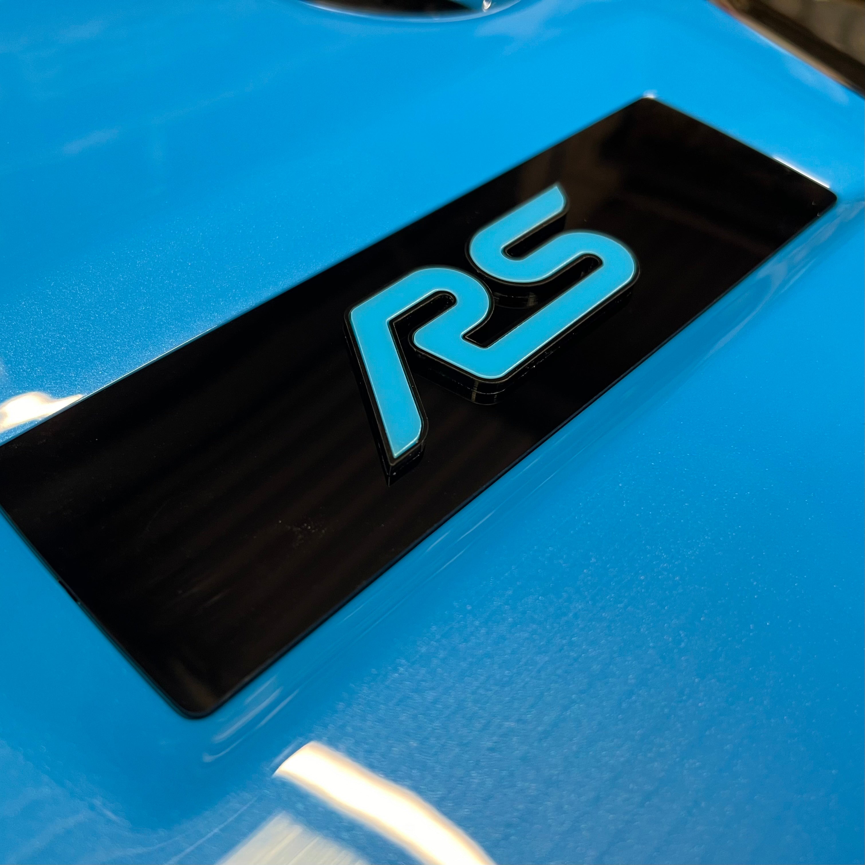 Plaques de protection moteur avec logo 3D - Focus RS Mk3.5