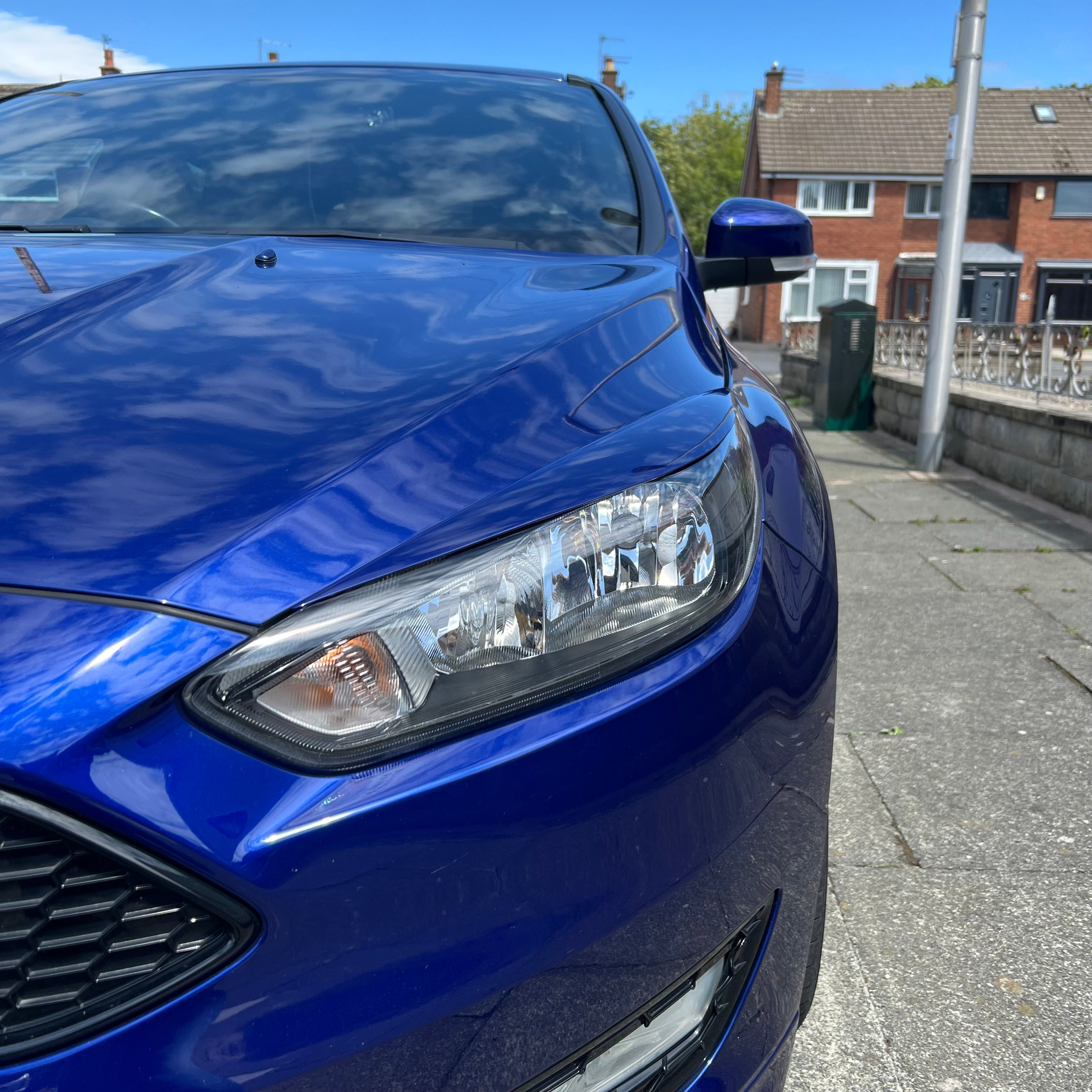 CMS Headlight Eyebrows - Mk3.5 Focus (Painted Finishes)