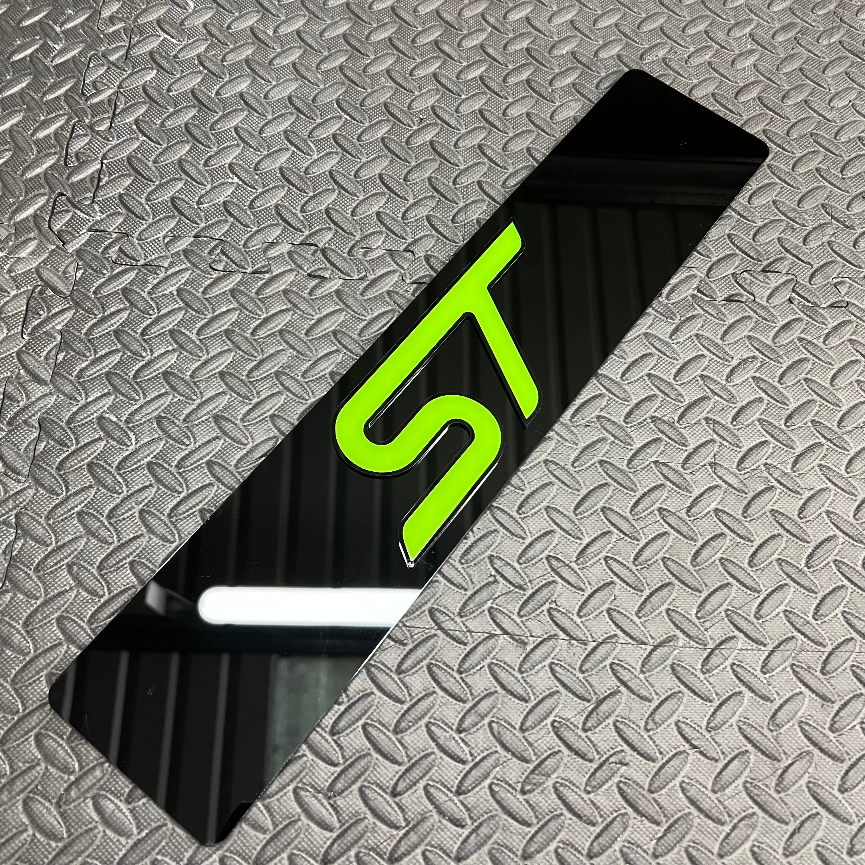 ST Vehicle Show Plates