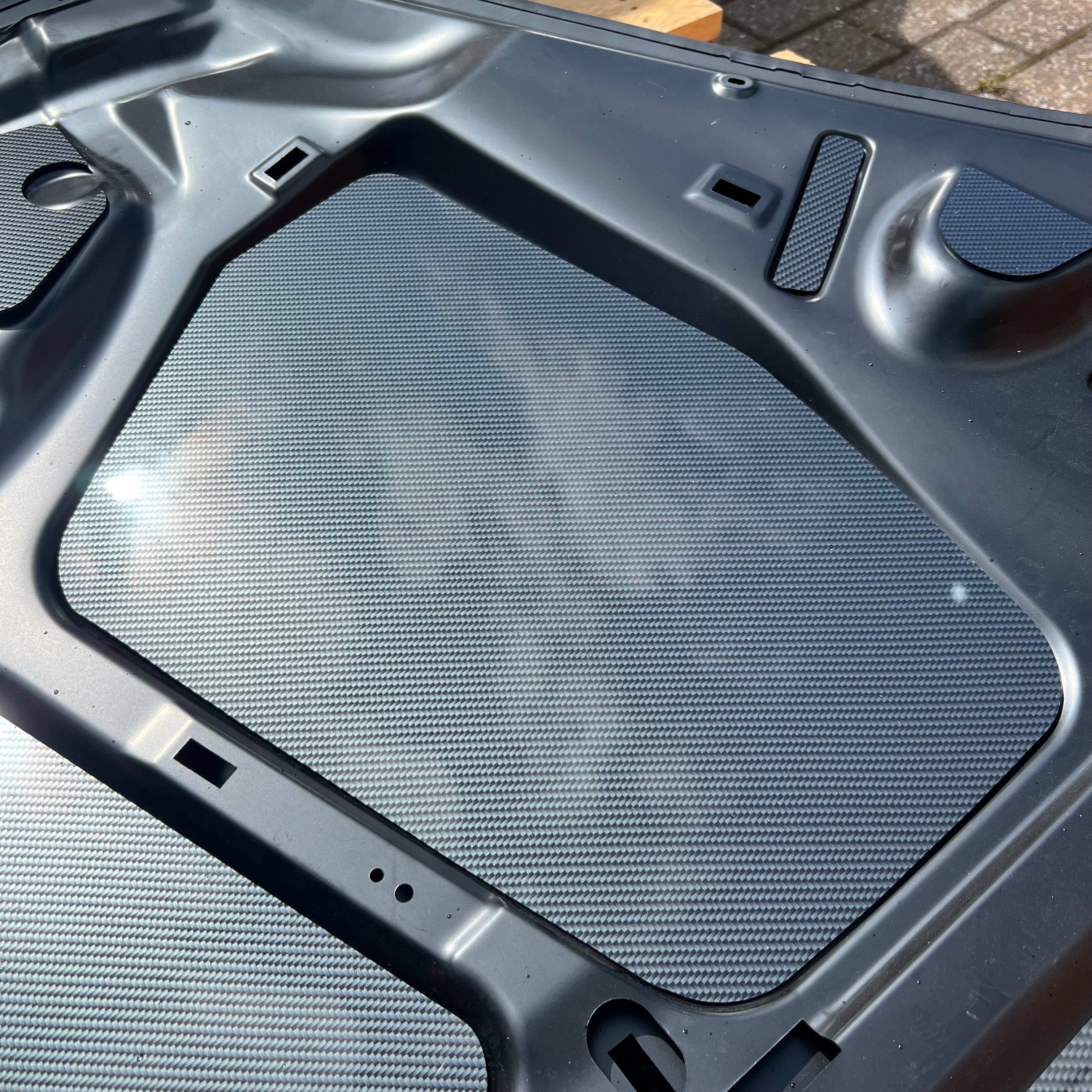 Proform Under Bonnet Panels & Finishing Plate Set (Carbon Effect Plastic Finish) - Mk3.5 Focus