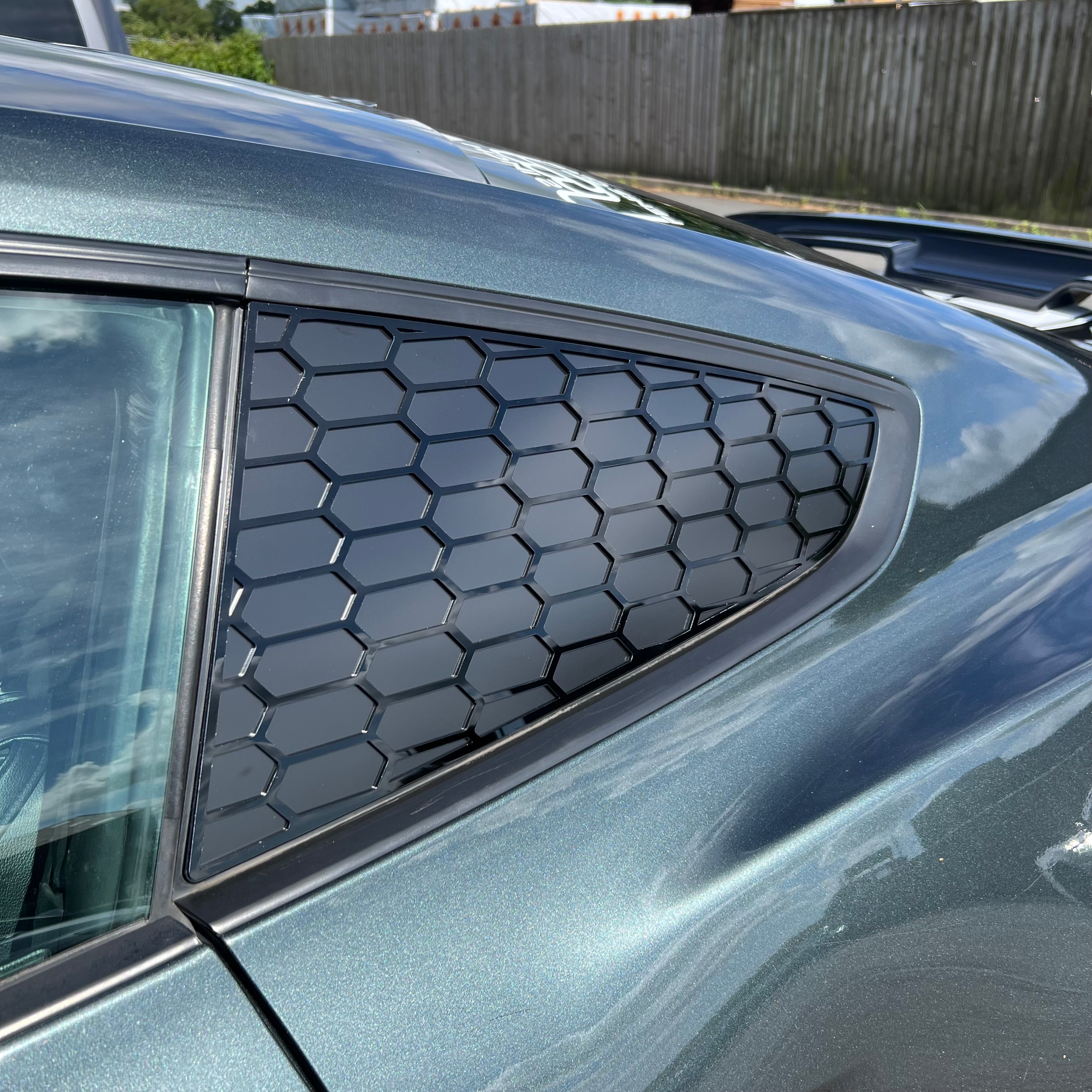 Mustang (6th Generation) Rear Quarter Window Inserts (Pair)