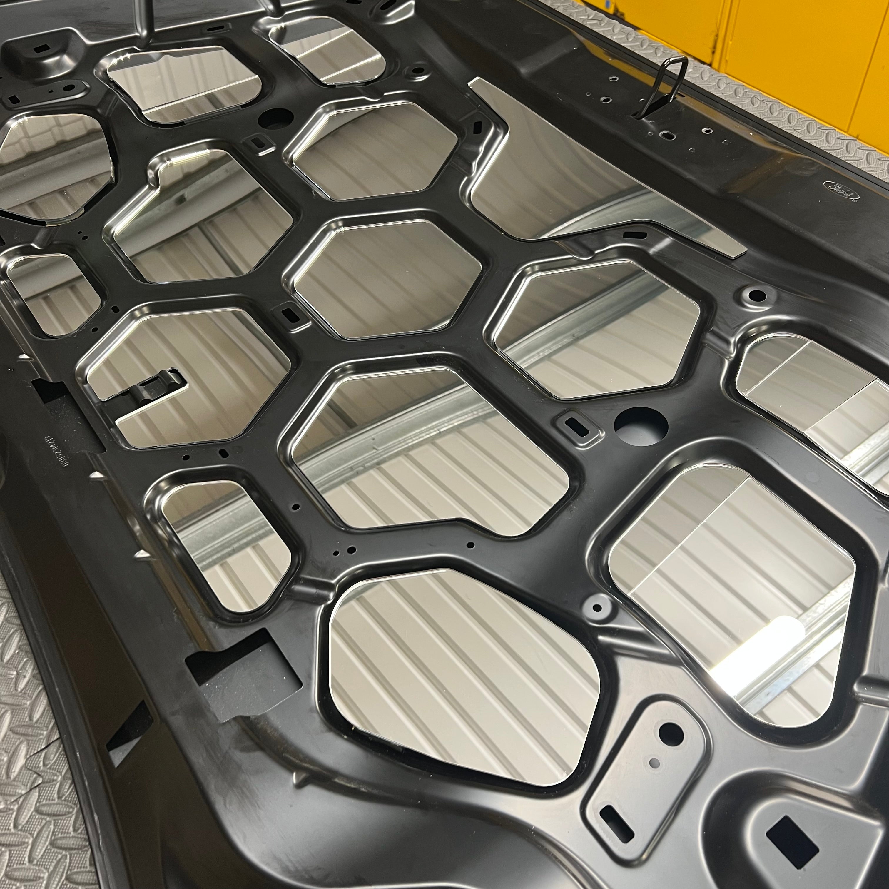 Proform Under Bonnet Panels / Plates - Mk4 Focus - Silver Chrome Plastic