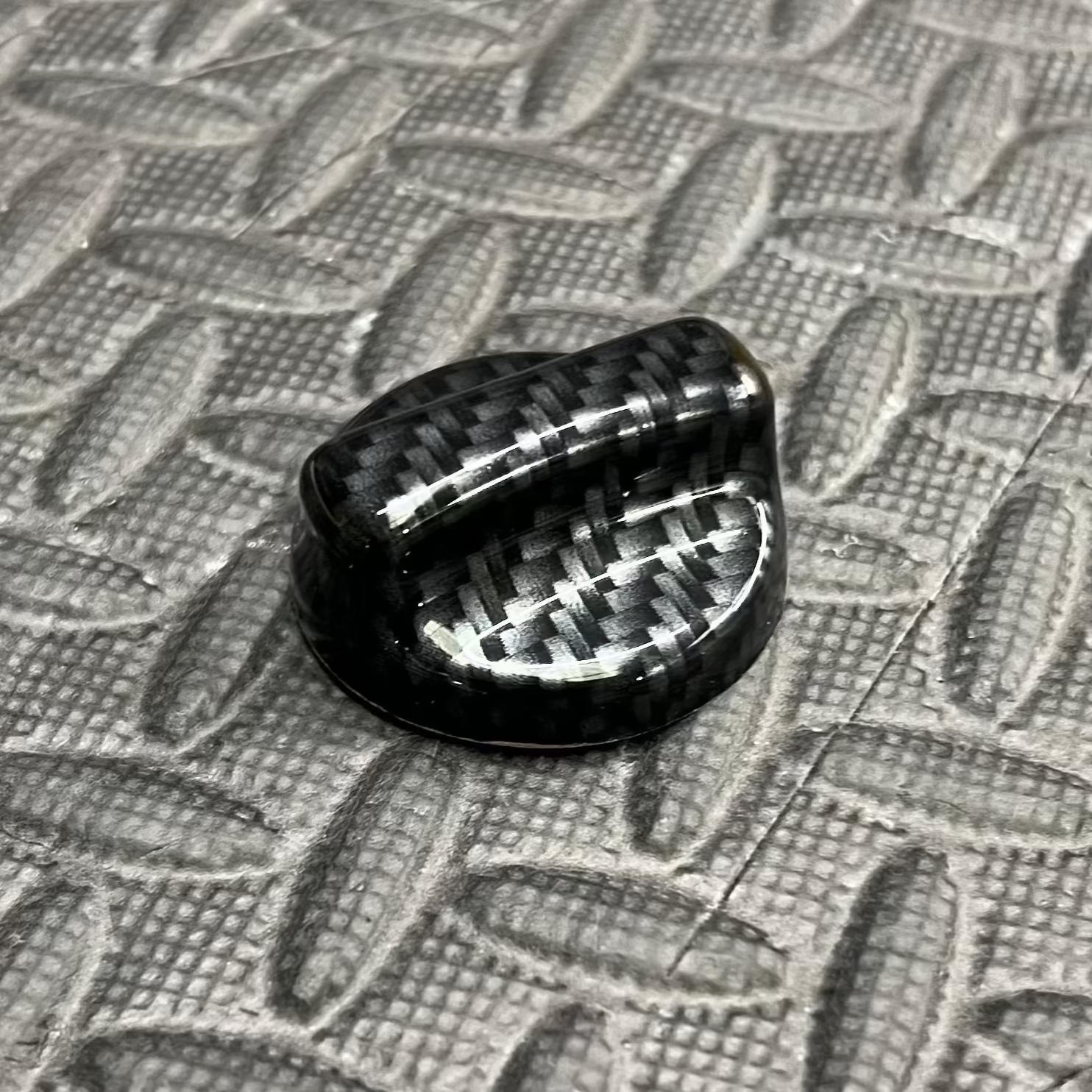 Small Oil Cap Cover Carbon Fibre Effect