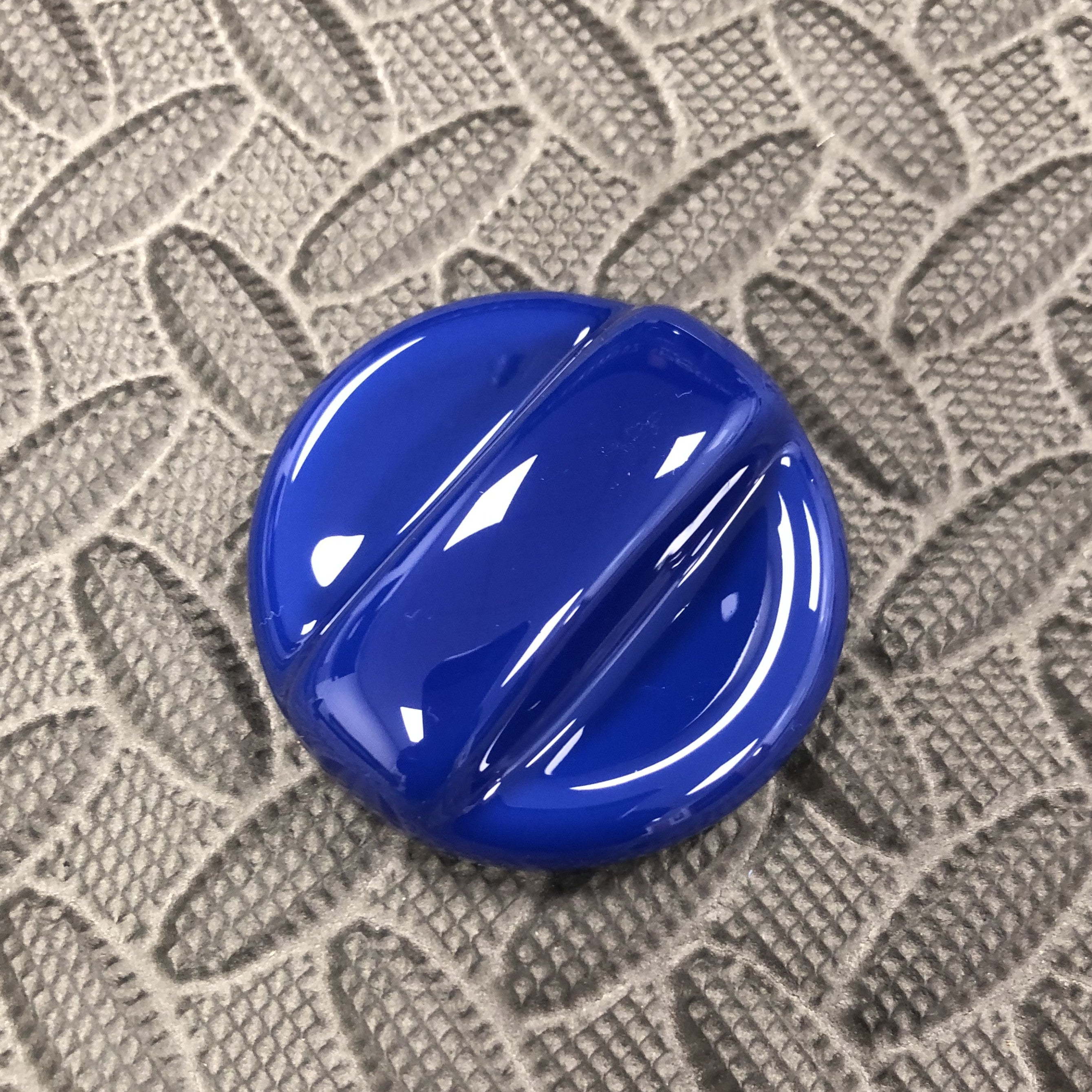 Oil Cap Cover Gloss Blue