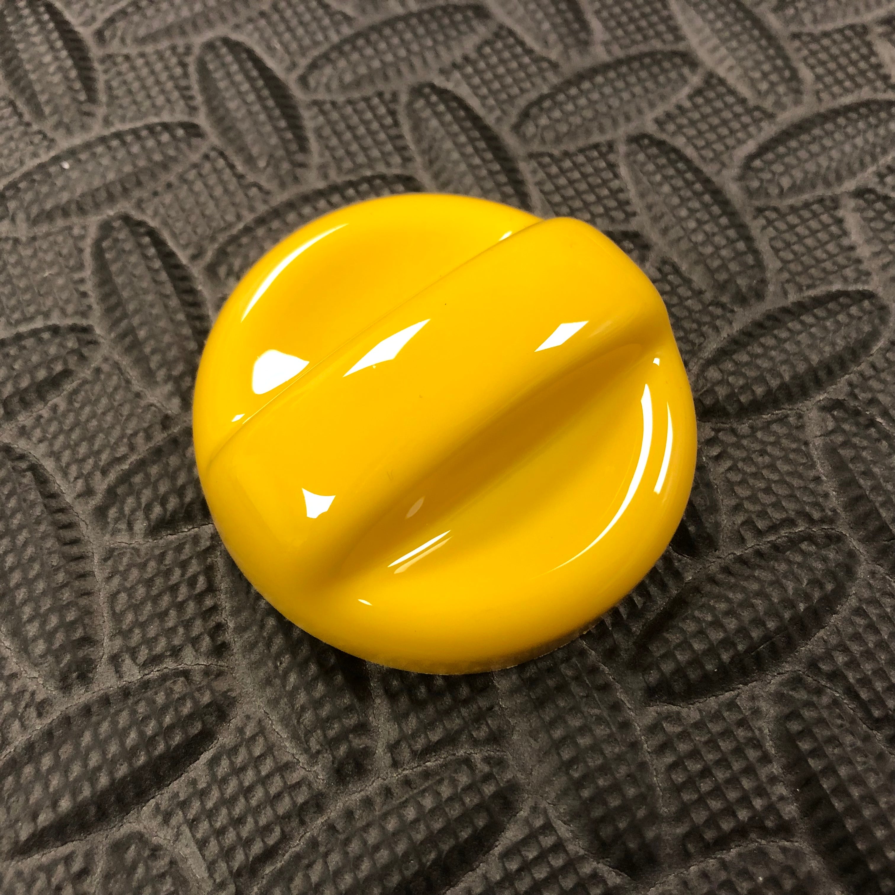 Oil Cap Cover Gloss Yellow
