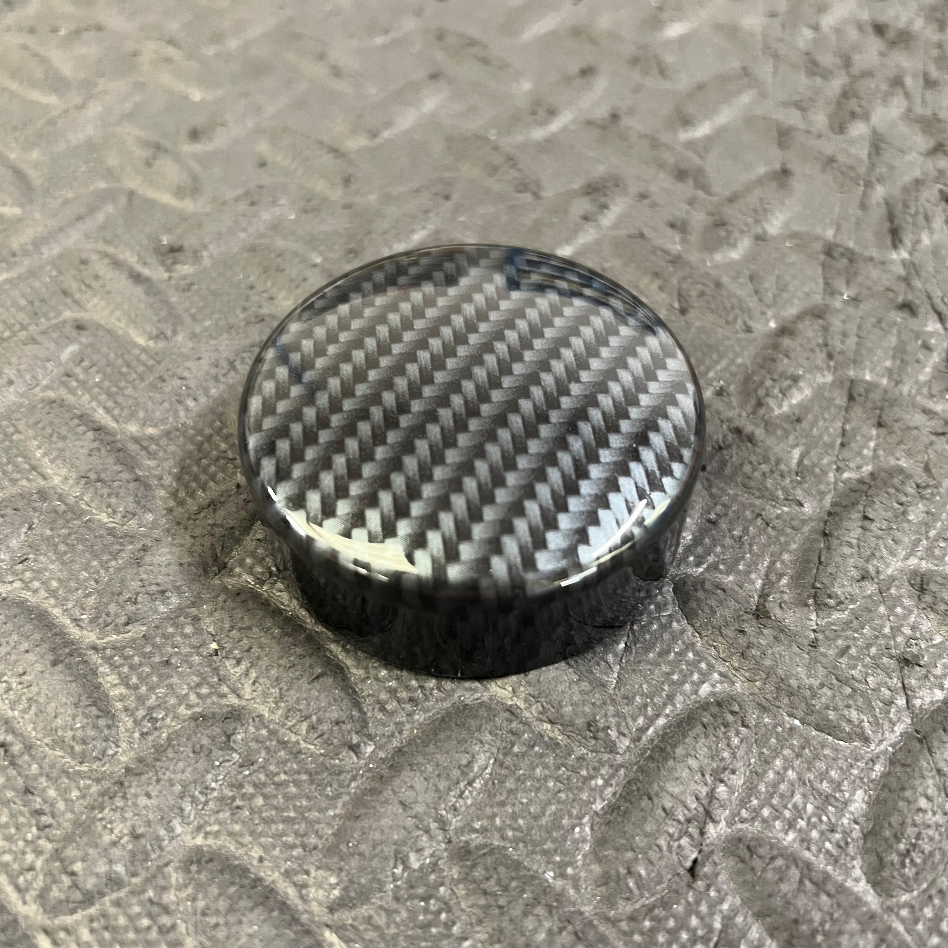 Cap Cover Carbon Fibre Effect