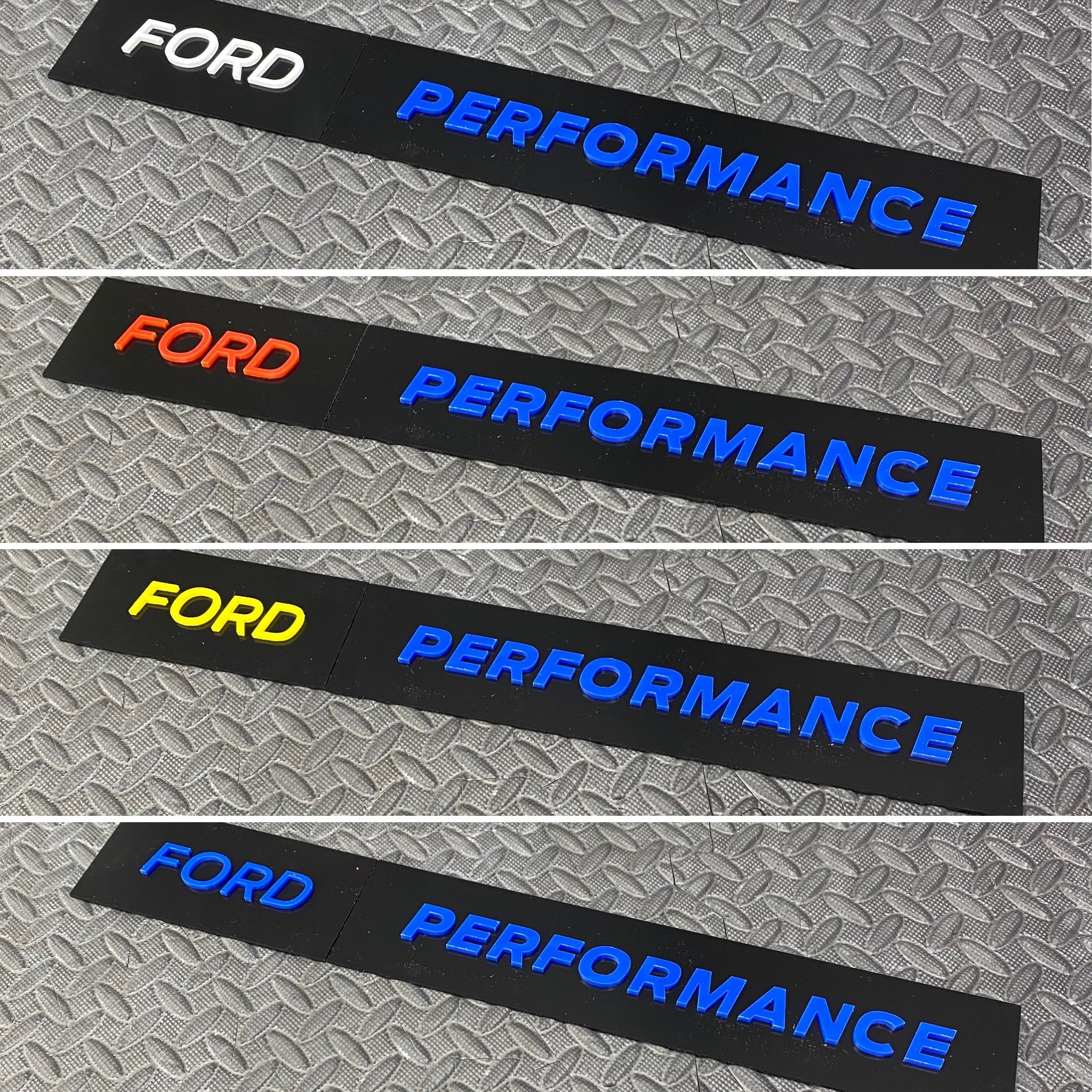 Ford Performance Acryl 4D Schriftzug