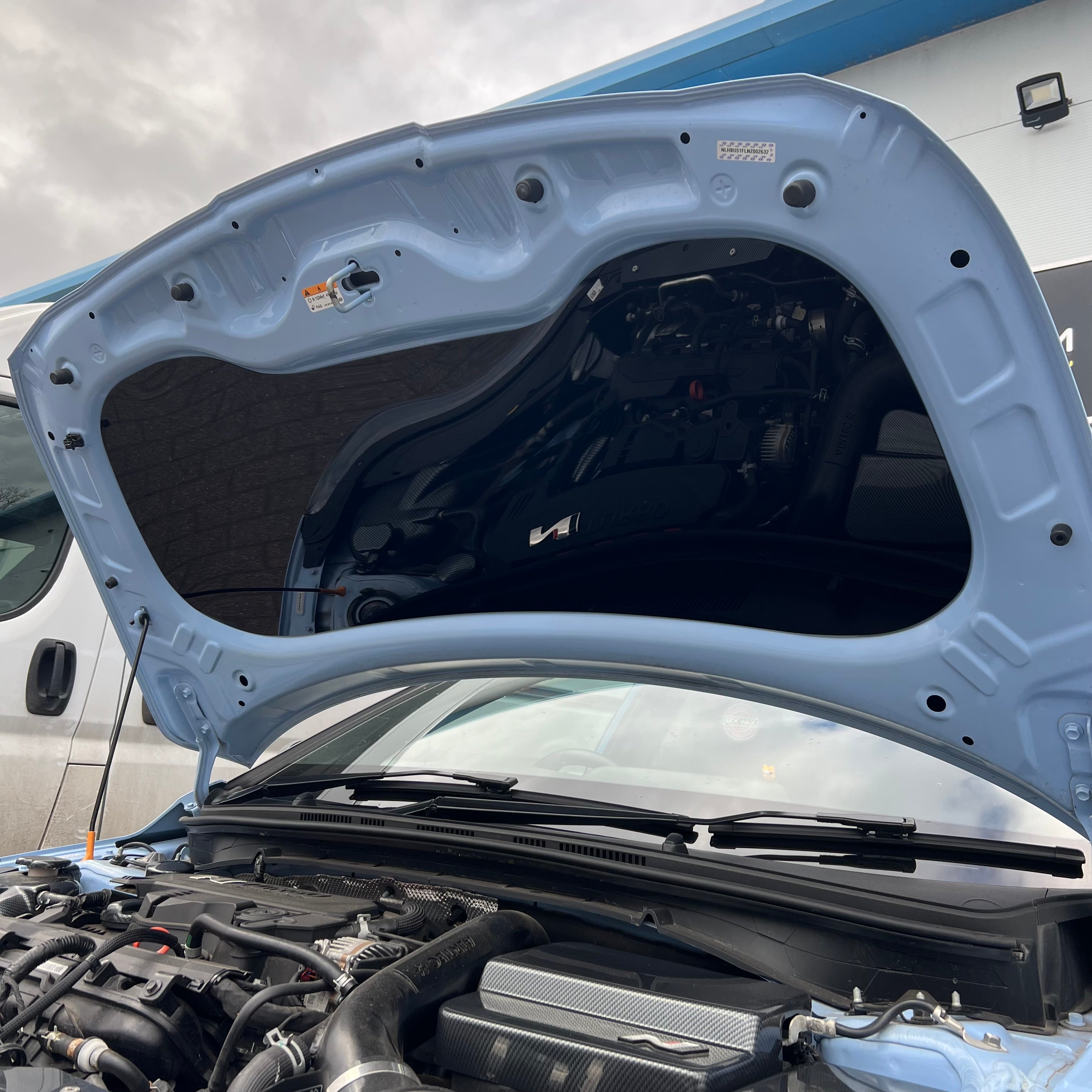 Panneau/plaque sous capot Proform - Hyundai i20N
