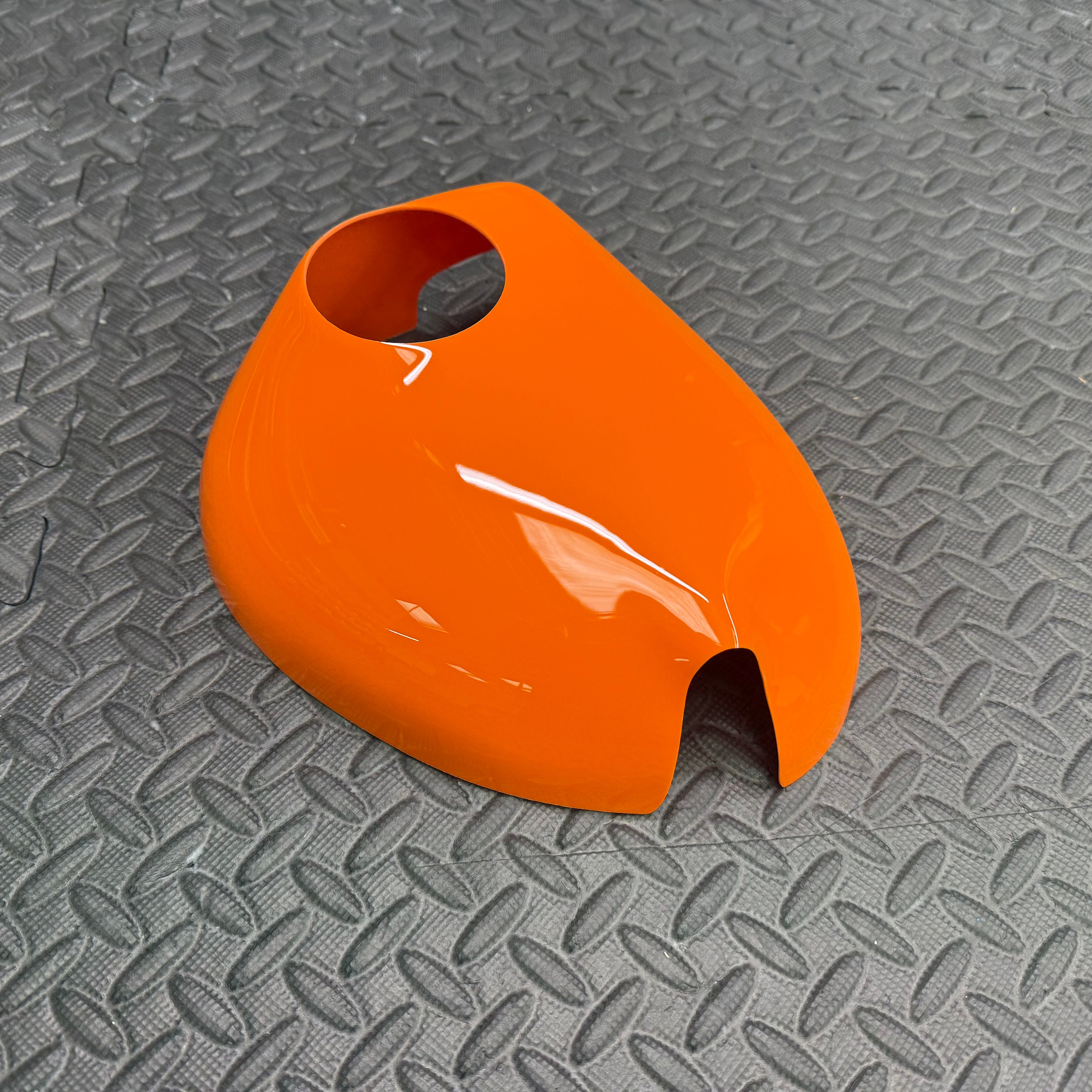Proform Mk8/8.5 Ford Fiesta Coolant Tank Cover - Gloss Orange Plastic
