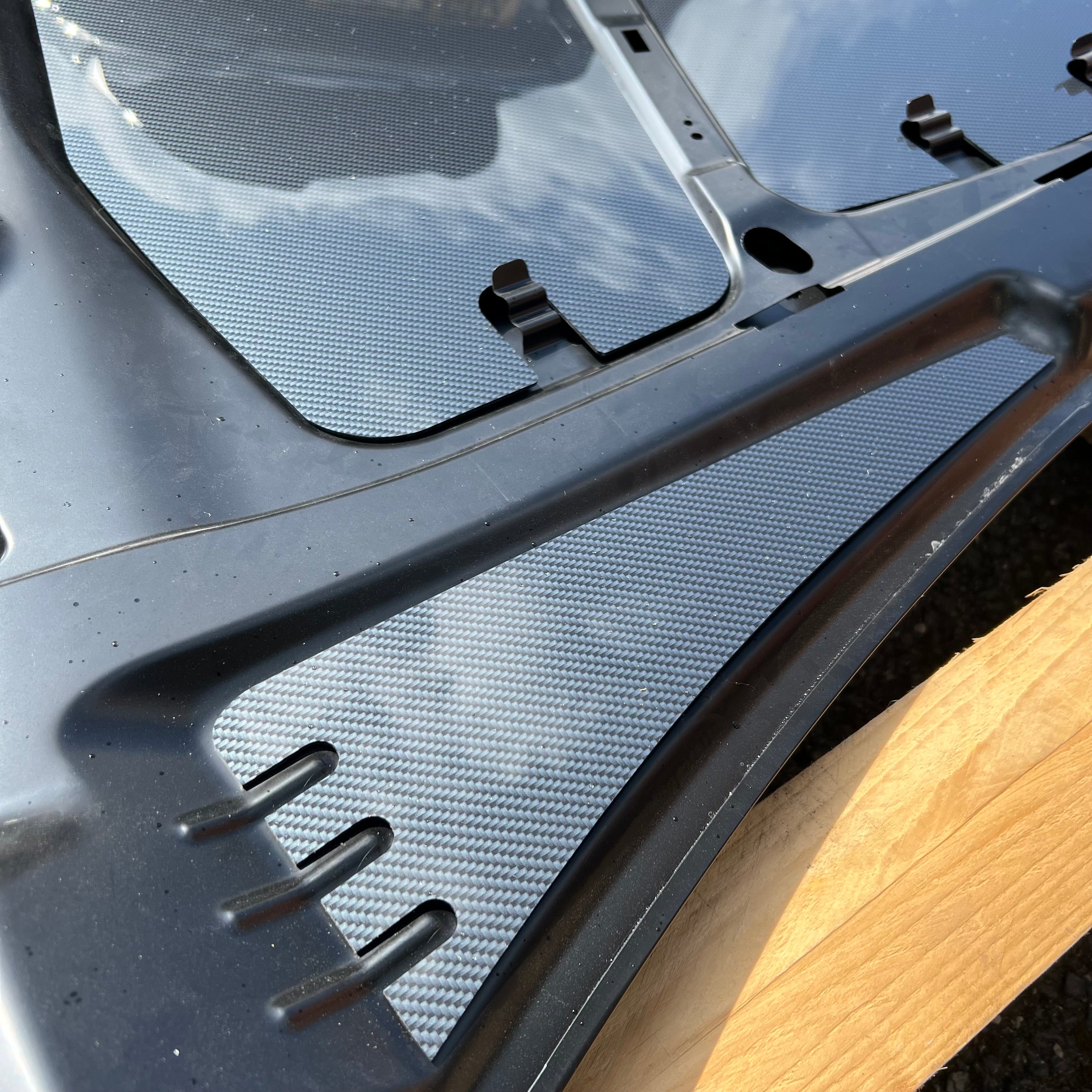Proform Under Bonnet Panels & Finishing Plate Set (Carbon Effect Plastic Finish) - Mk3.5 Focus