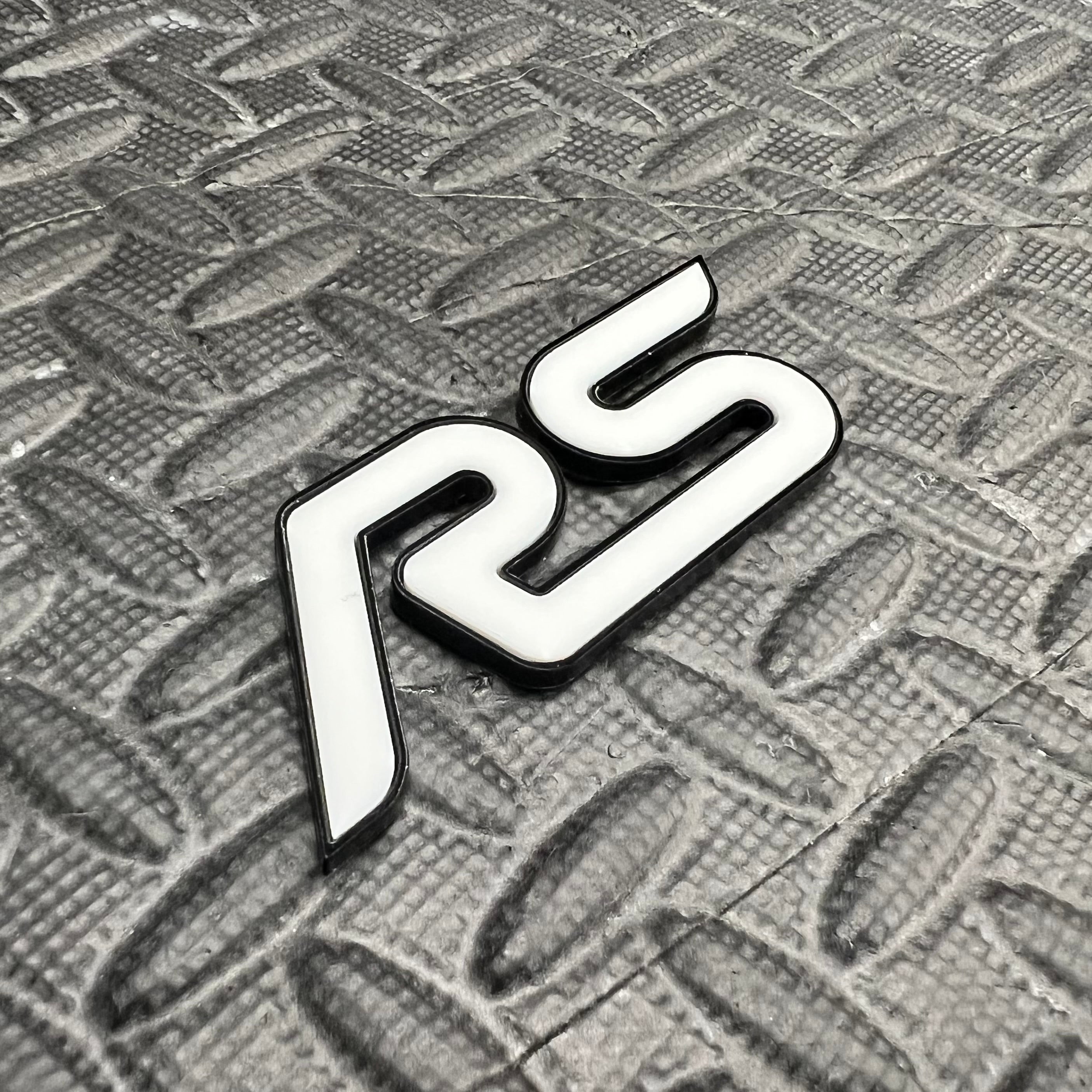 RS Performance Acryl 4D-Schriftzug