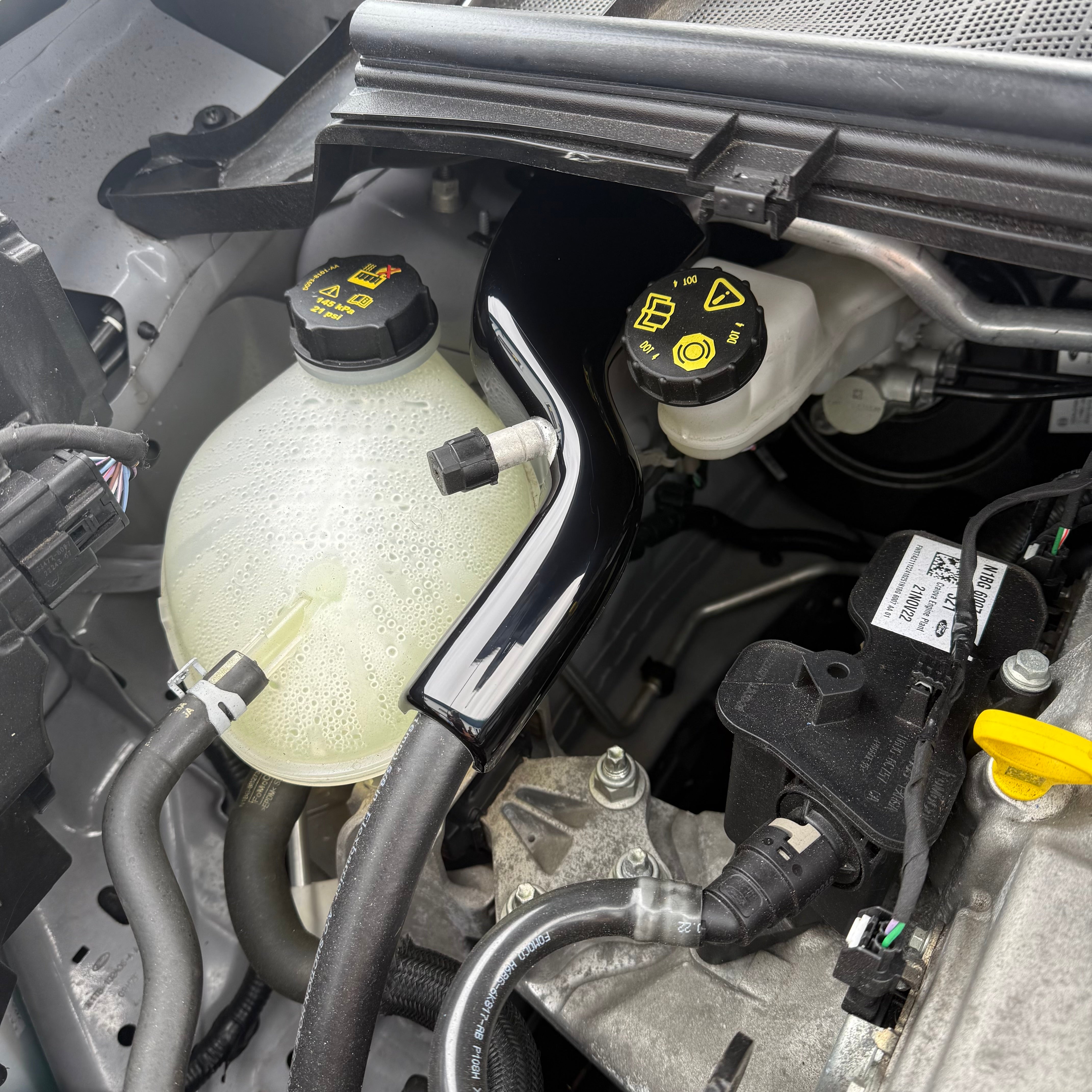 Proform Rear Air Conditioning (A/C) Cover - Mk8/8.5 Fiesta & Mk2/2.5 Puma ST-Line, Mk2/2.5 Puma ST 1.0 MHEV (Plastic Finishes)