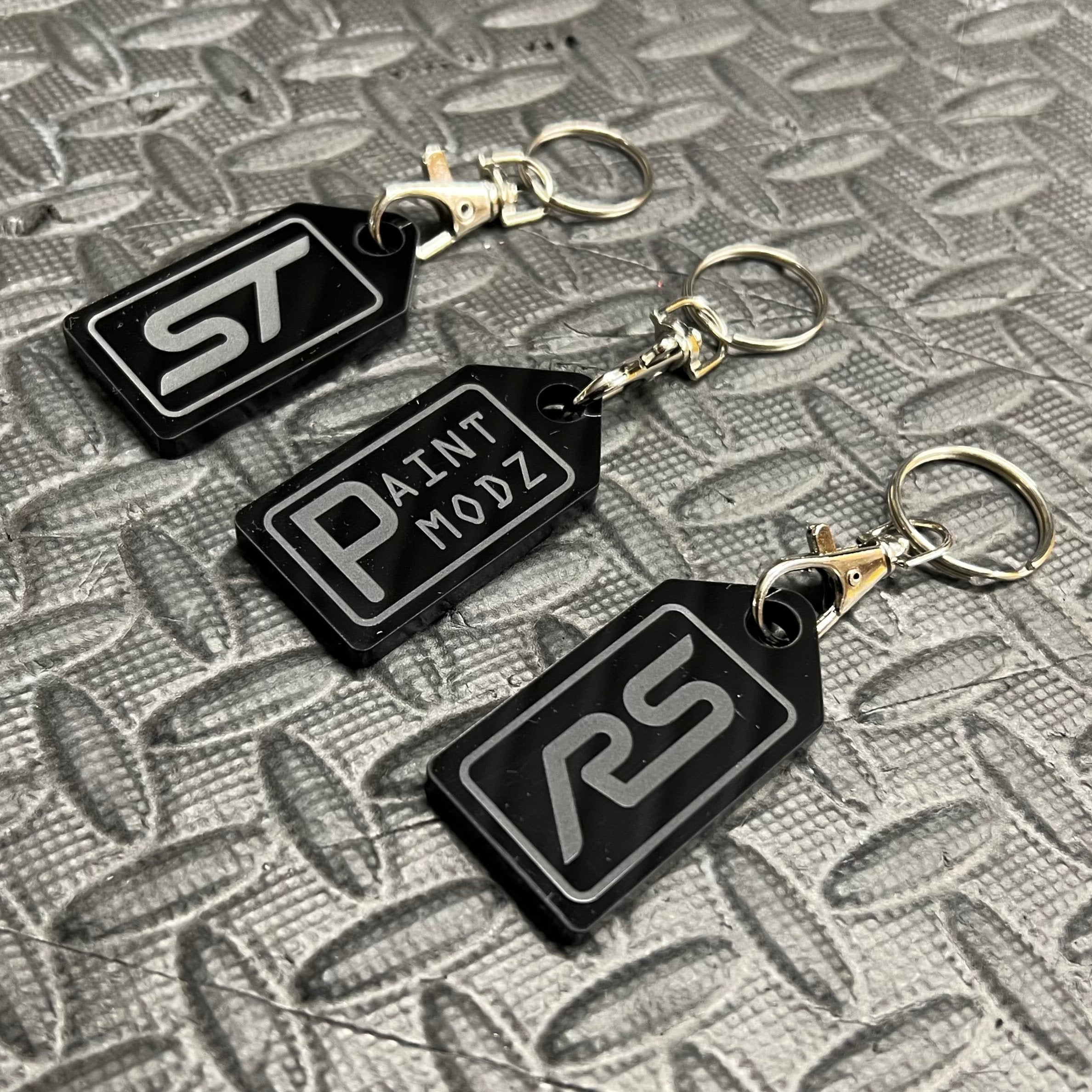 Schlüsselanhänger mit Lasergravur