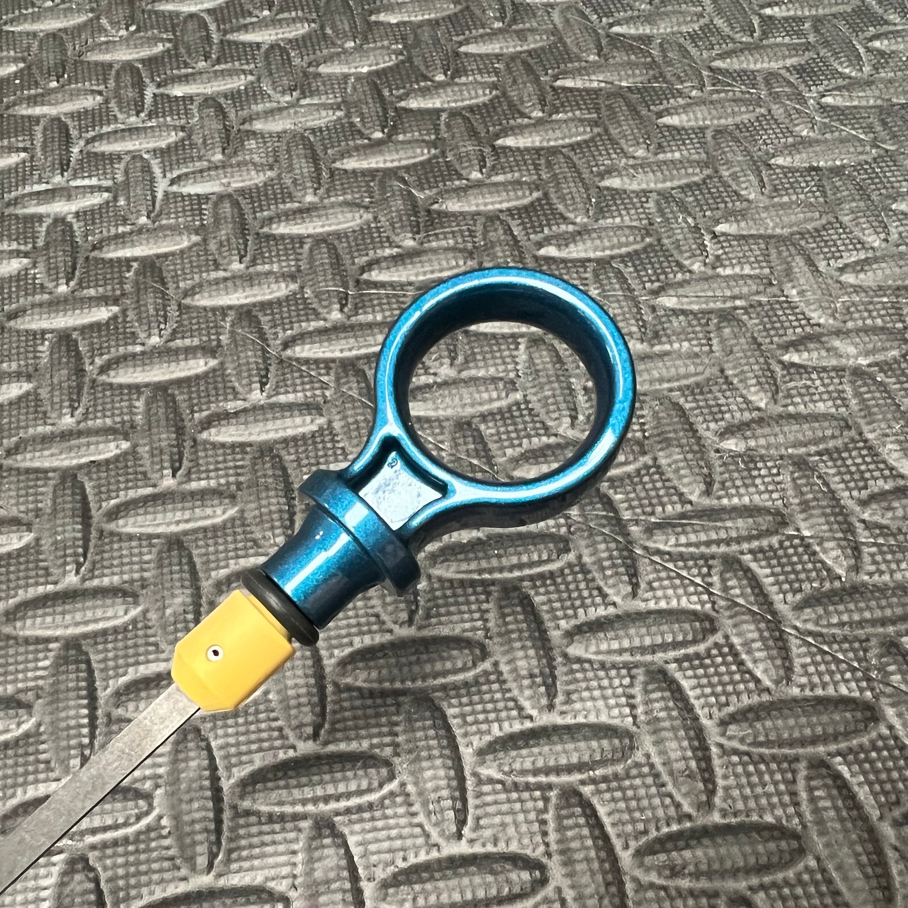Genuine Ford Dipstick - Mk4/4.5 Focus ST Petrol - Painted New Performance Blue