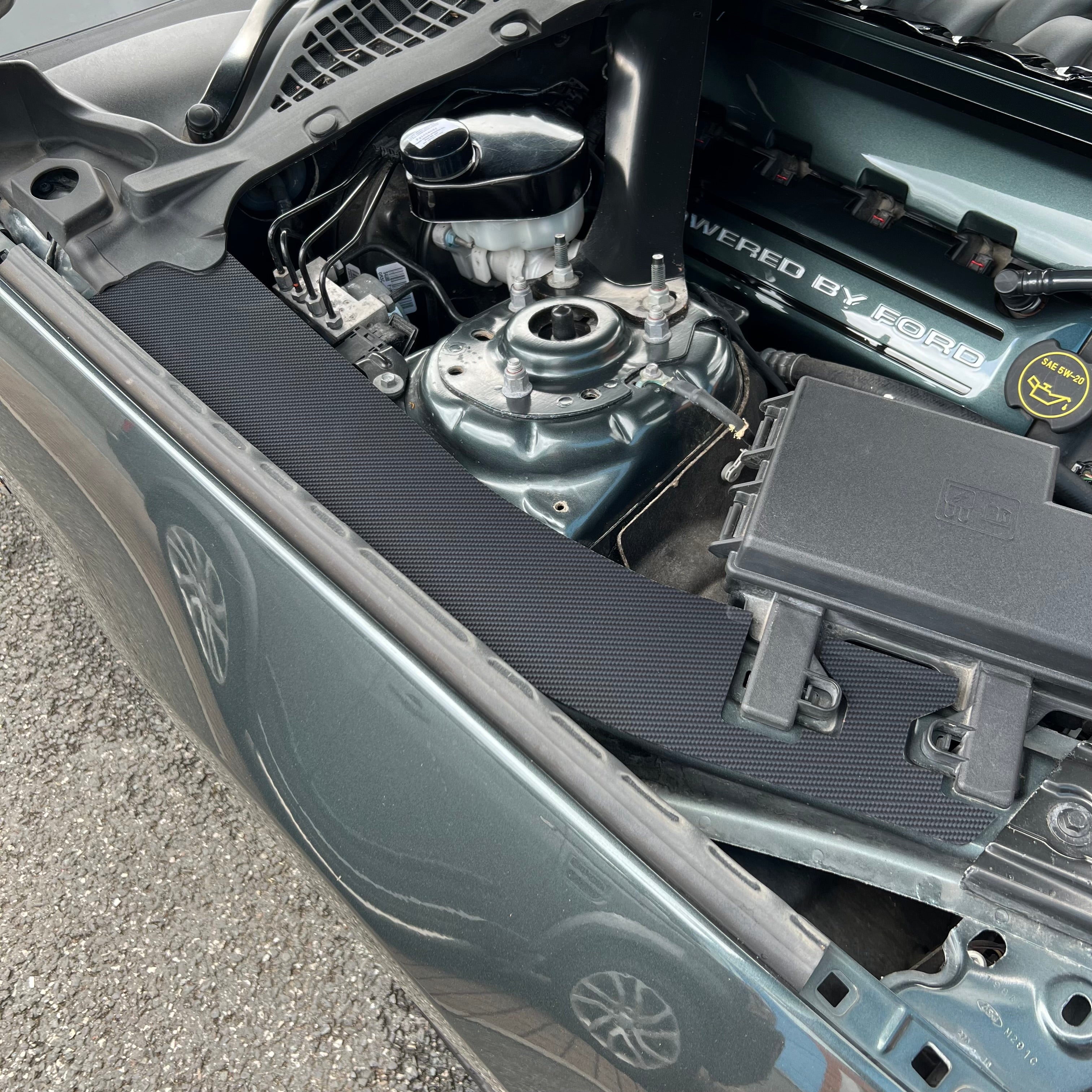 Mustang (6. Generation) Abdeckplatten für Innenkotflügel (Paar)