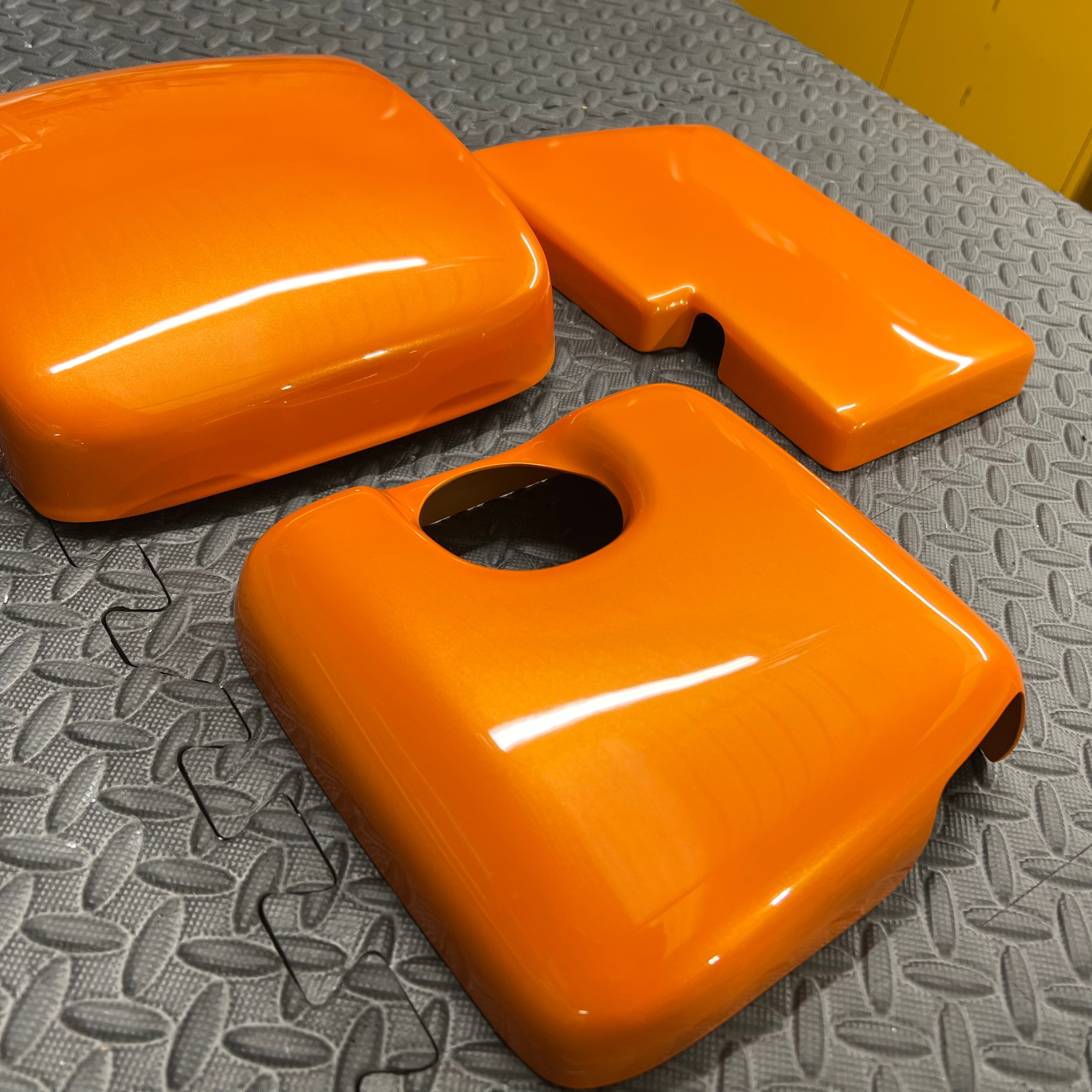 Proform Engine Bay Dress Up Kit - Mk2/2.5 Focus Painted Electric Orange