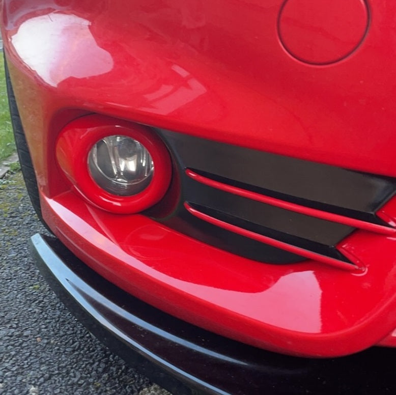 Proform Fog Light Trims - Mk7.5 Fiesta ST180/ST200 - Painted Race Red