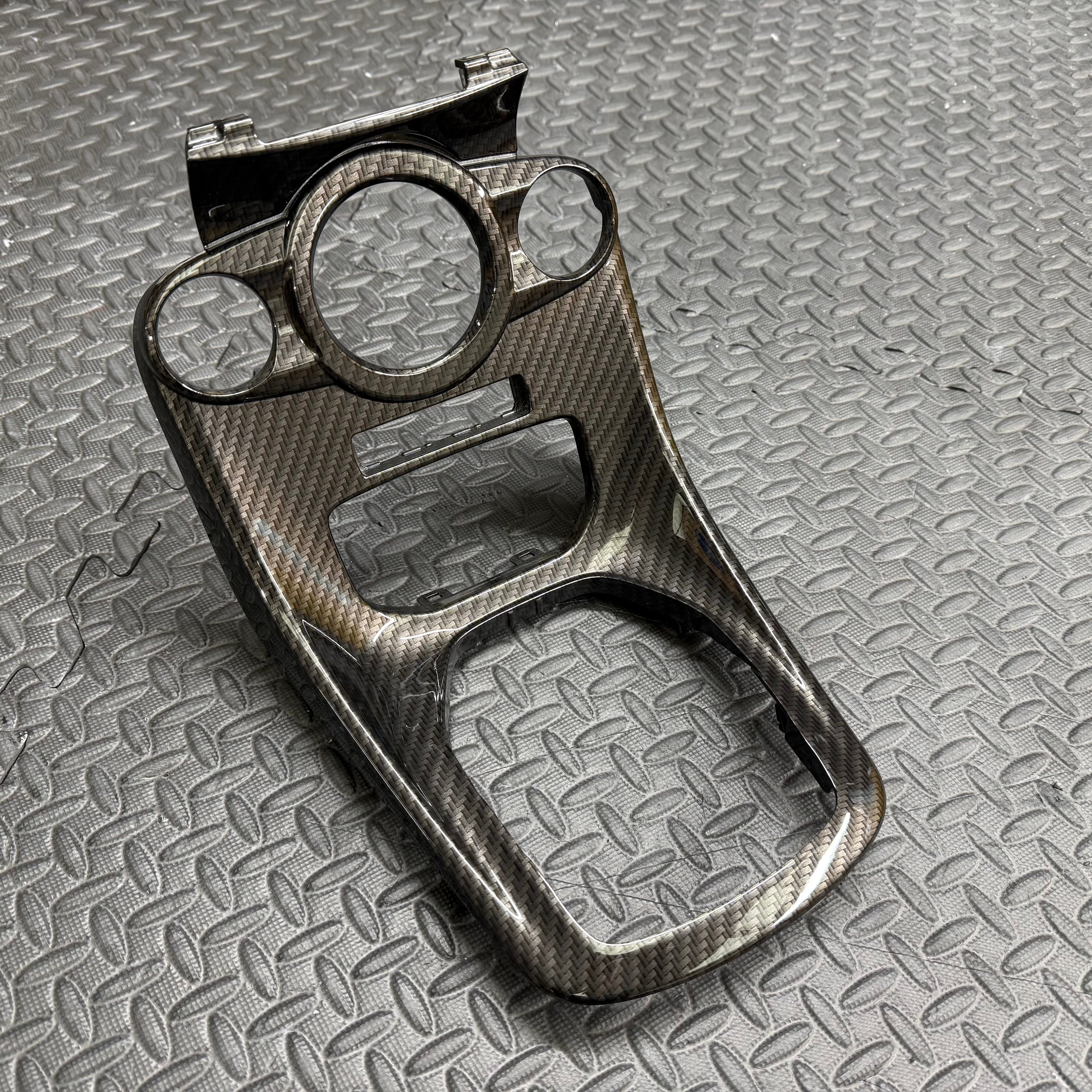 Genuine Ford Centre Console Trim - Mk7.5 Fiesta - Carbon Fibre Effect Hydrodipped