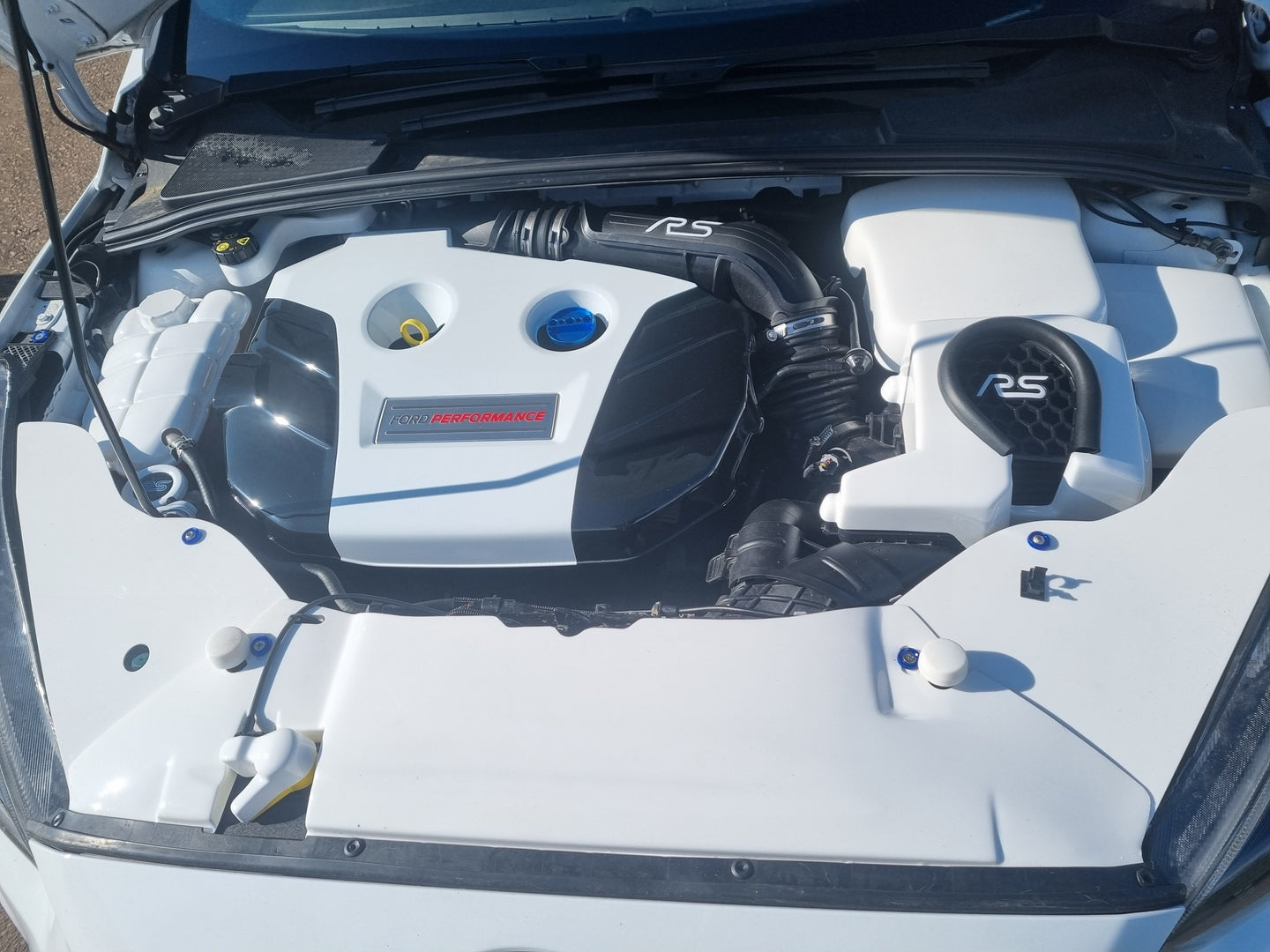 Proform Slam Panel Cover - Mk3.5 Focus - Gloss White Plastic