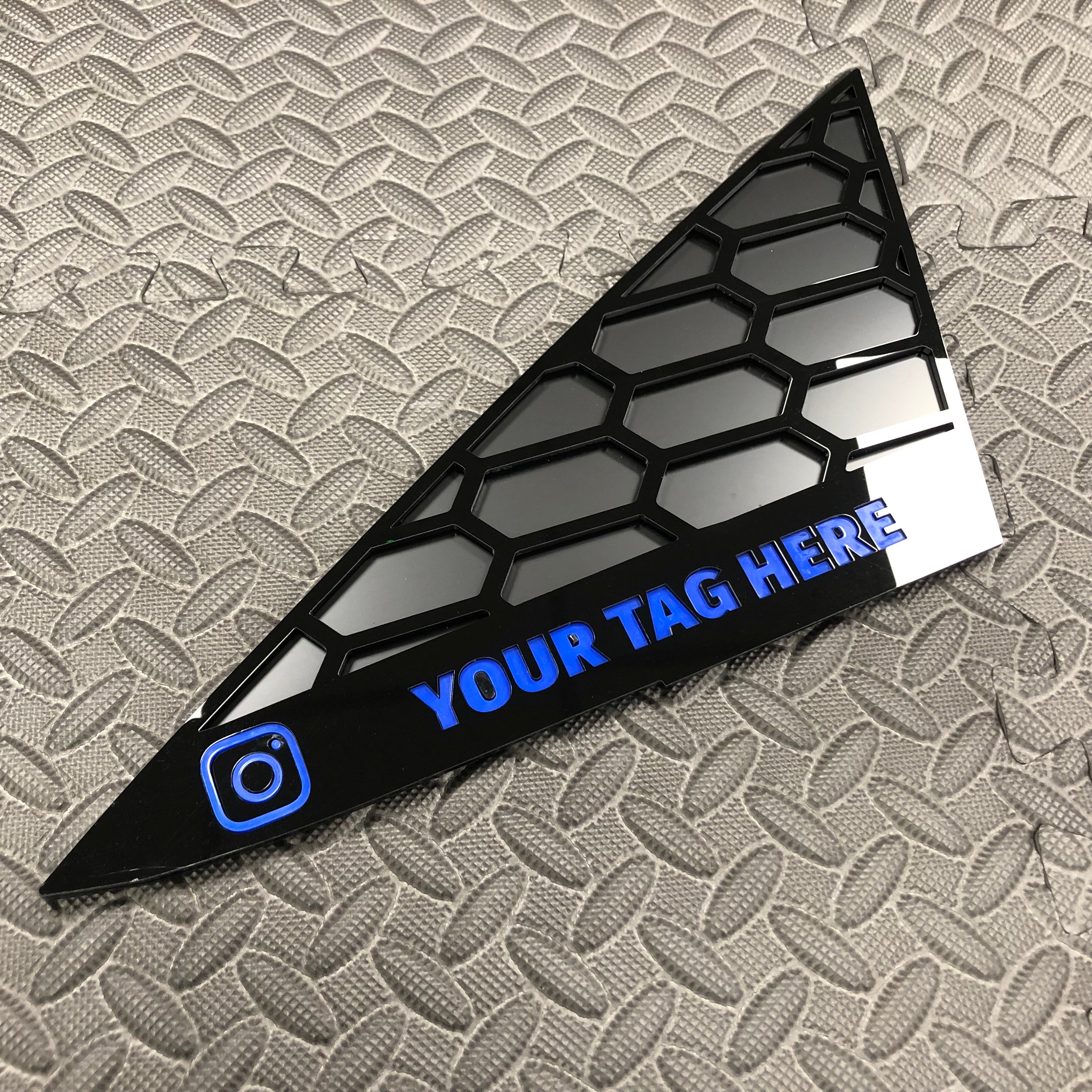 Inserts de vitres de custode avant pour Opel Astra J (y compris VXR OPC) (paire)