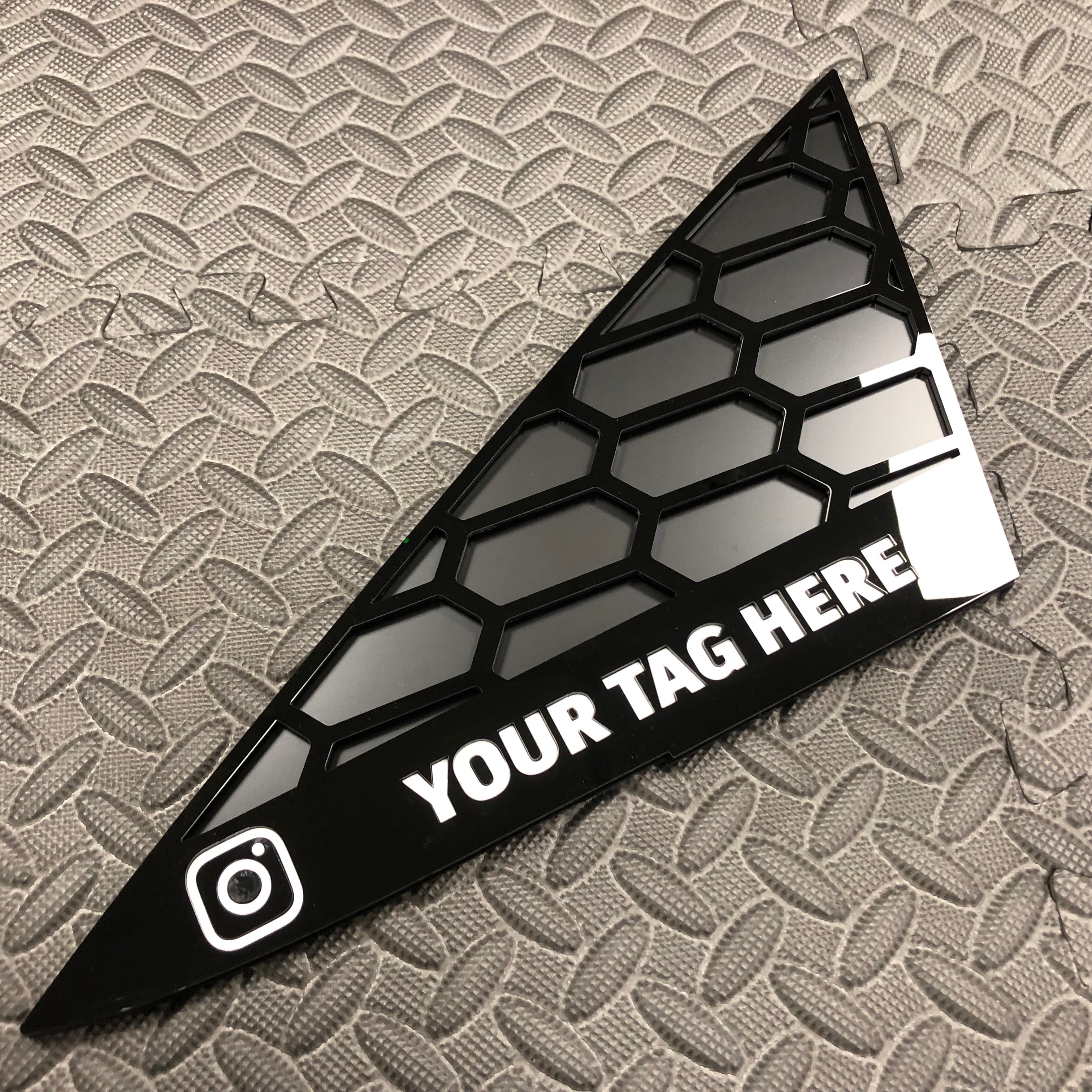 Inserts de vitres de custode avant pour Opel Astra J (y compris VXR OPC) (paire)