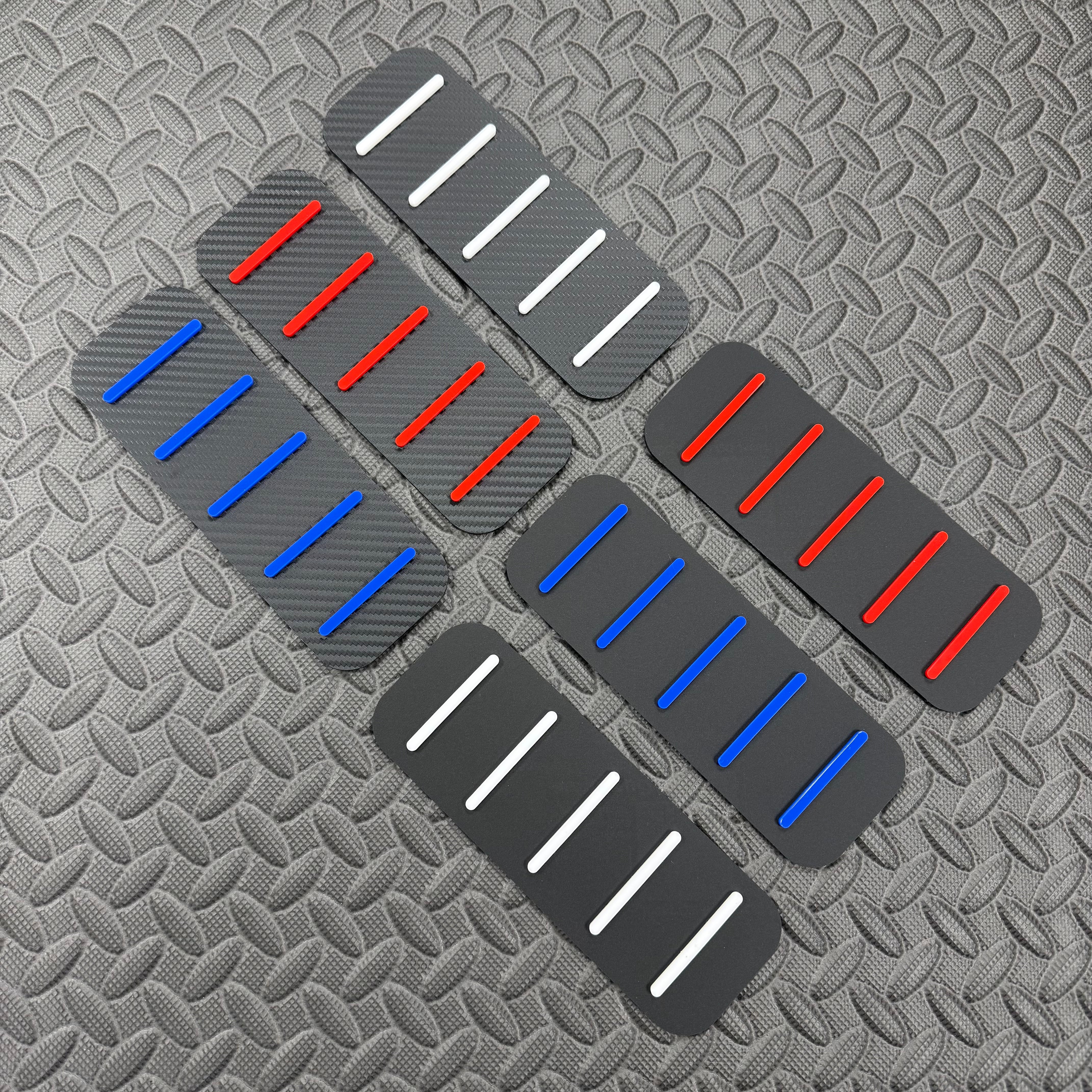 Mk7.5/Mk8/8.5 Fiesta & Mk2/2.5 Focus Dead Pedal / Foot Rest Plate (4D Acrylic)