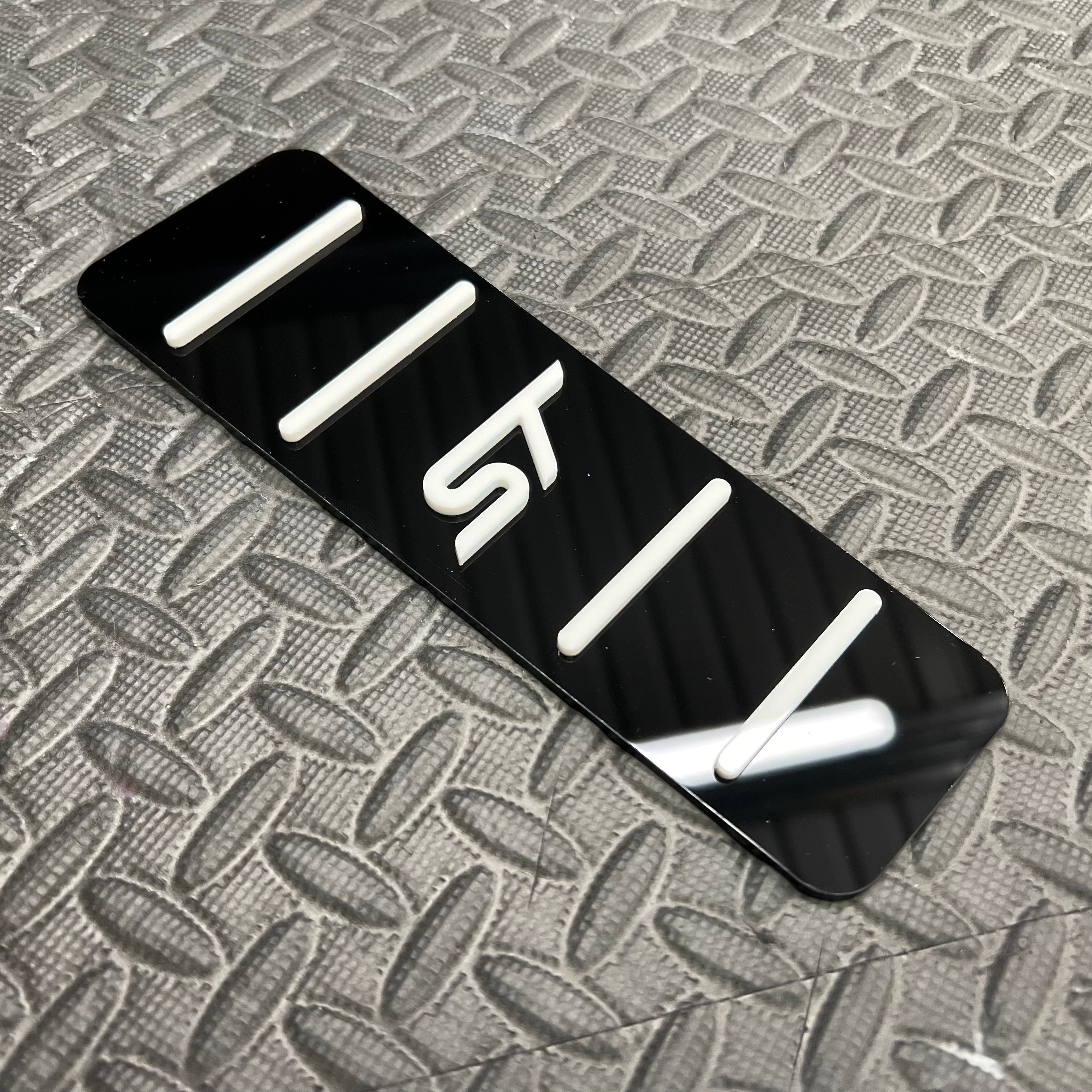 Mk2 Puma ST Totpedal / Fußstützenplatte (4D-Acryl)