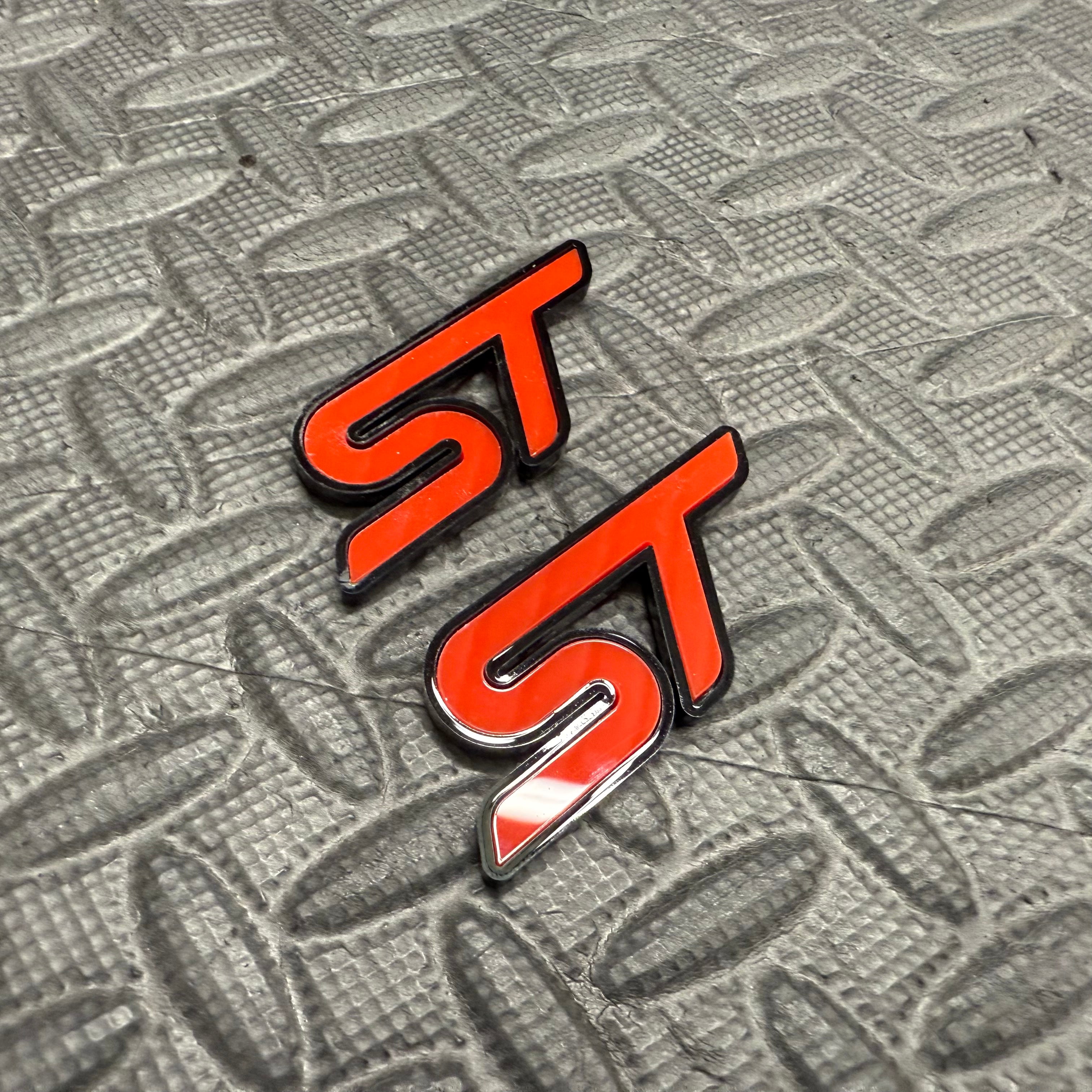 B Pillar ST Badge Plate Set