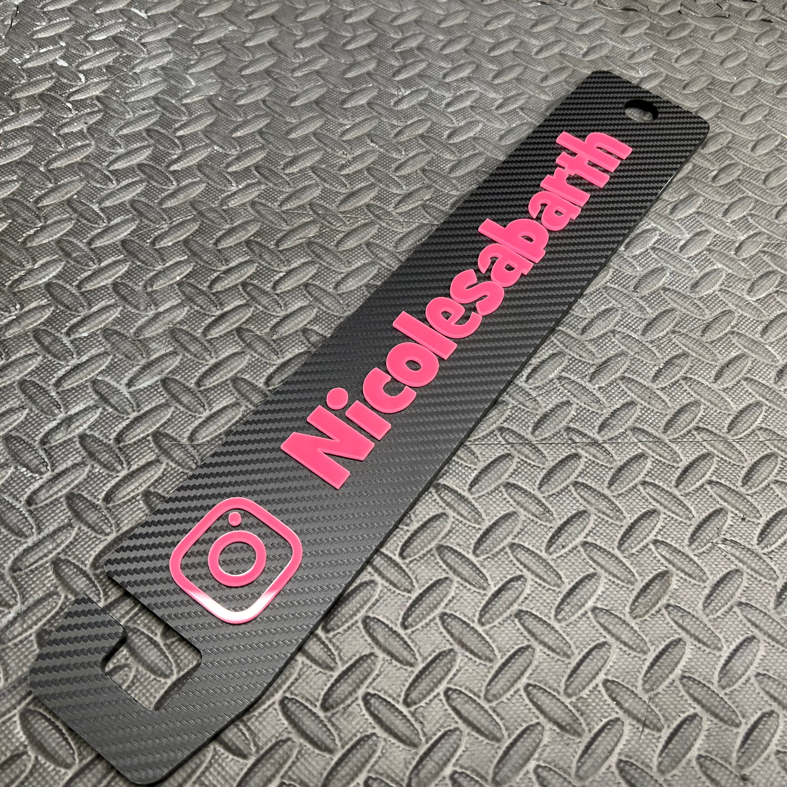 Custom Universal Bonnet Props 4D Acrylic