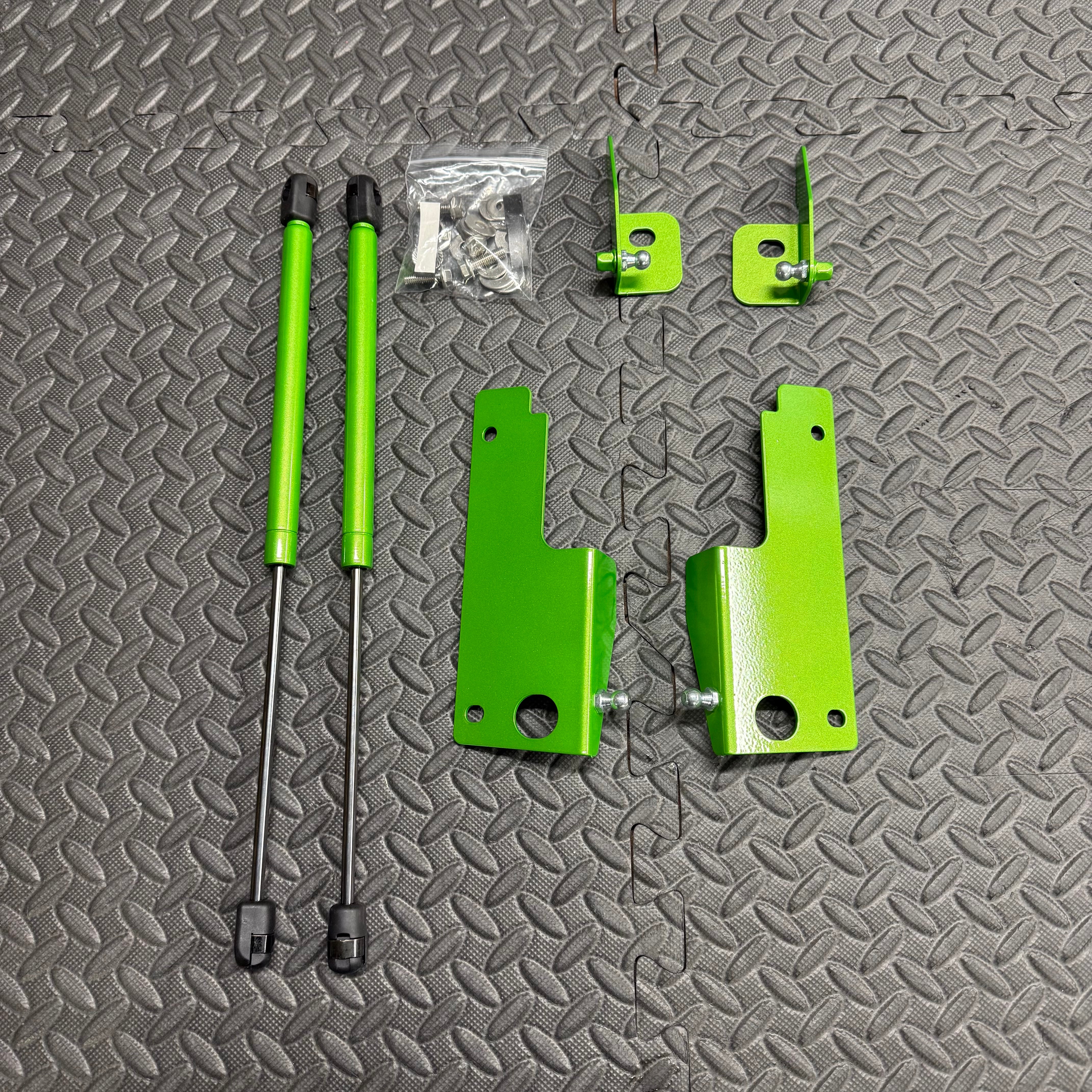 Mk4/4.5 Focus inc ST Gas Strut Bonnet Lifters (Painted Finishes)