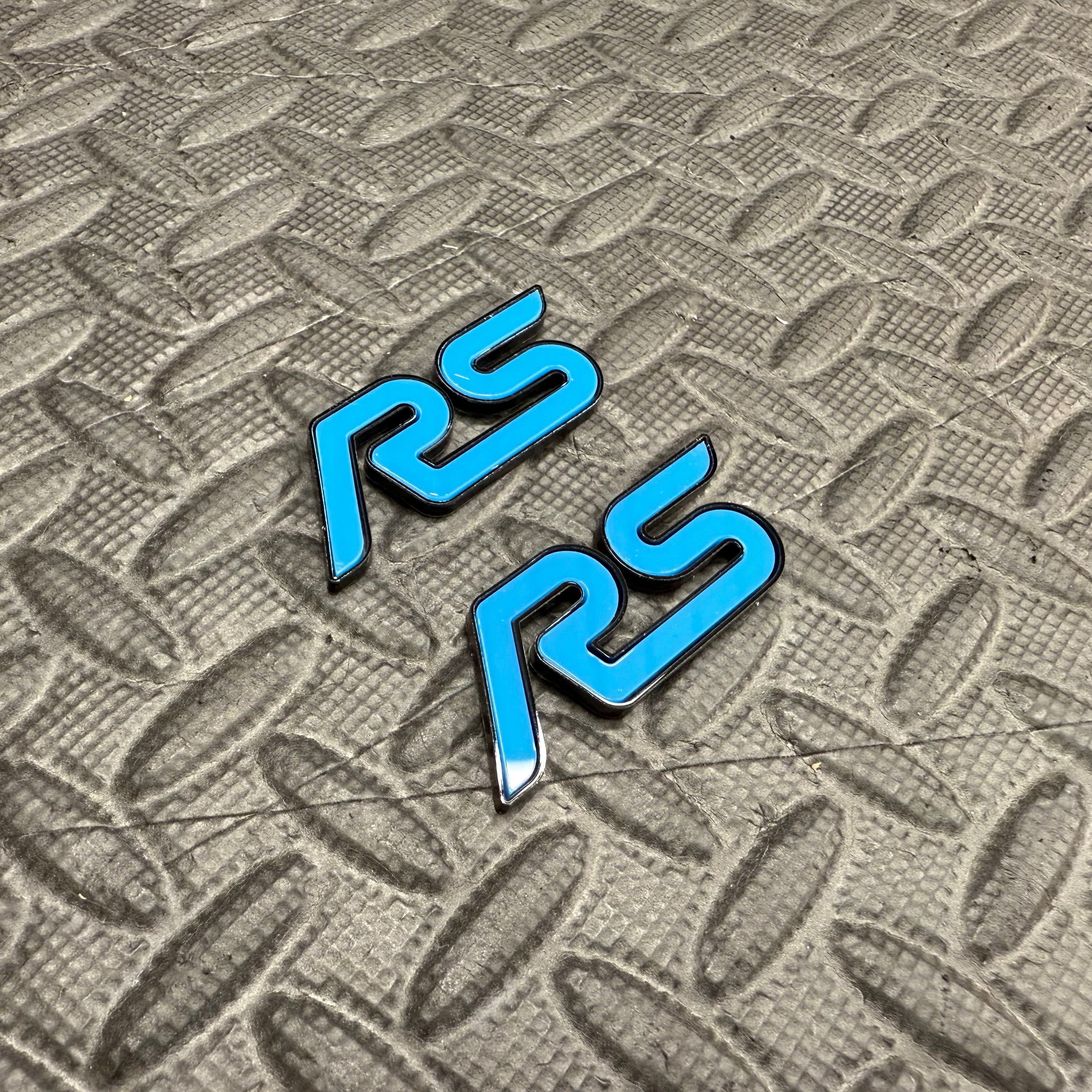 B Pillar Badge Plate Set - ST / RS / ZS Logos