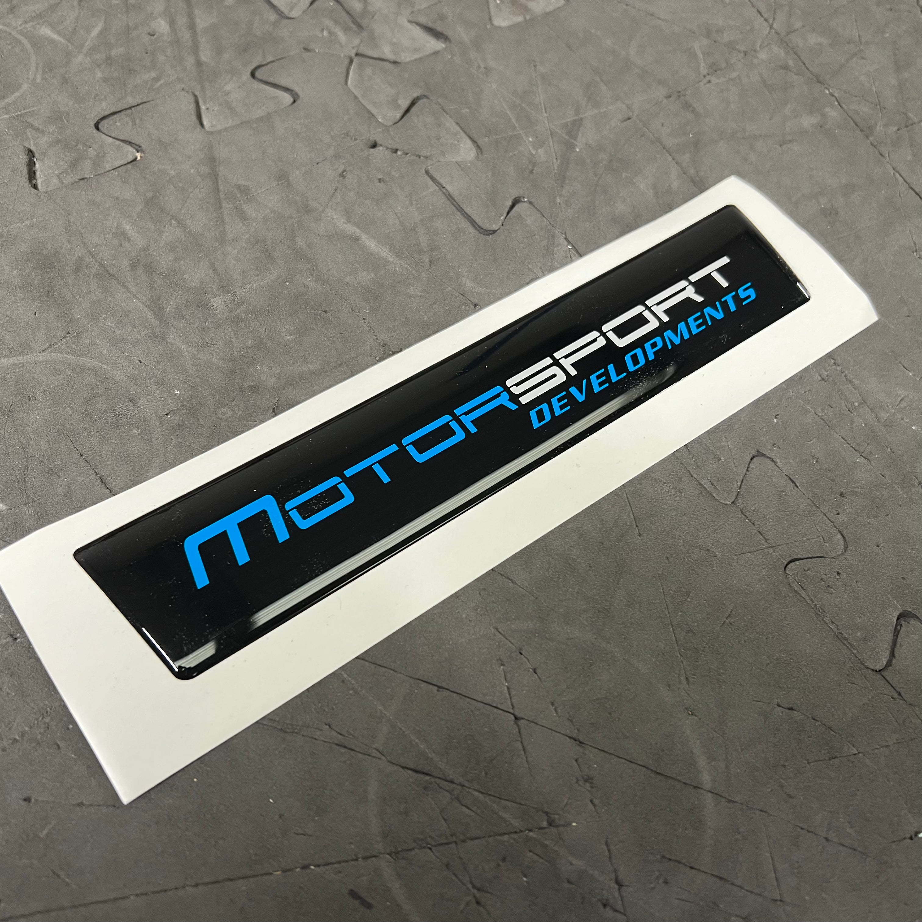 Liquidation - Badge en gel pour cache moteur - Focus ST/RS MK3.5