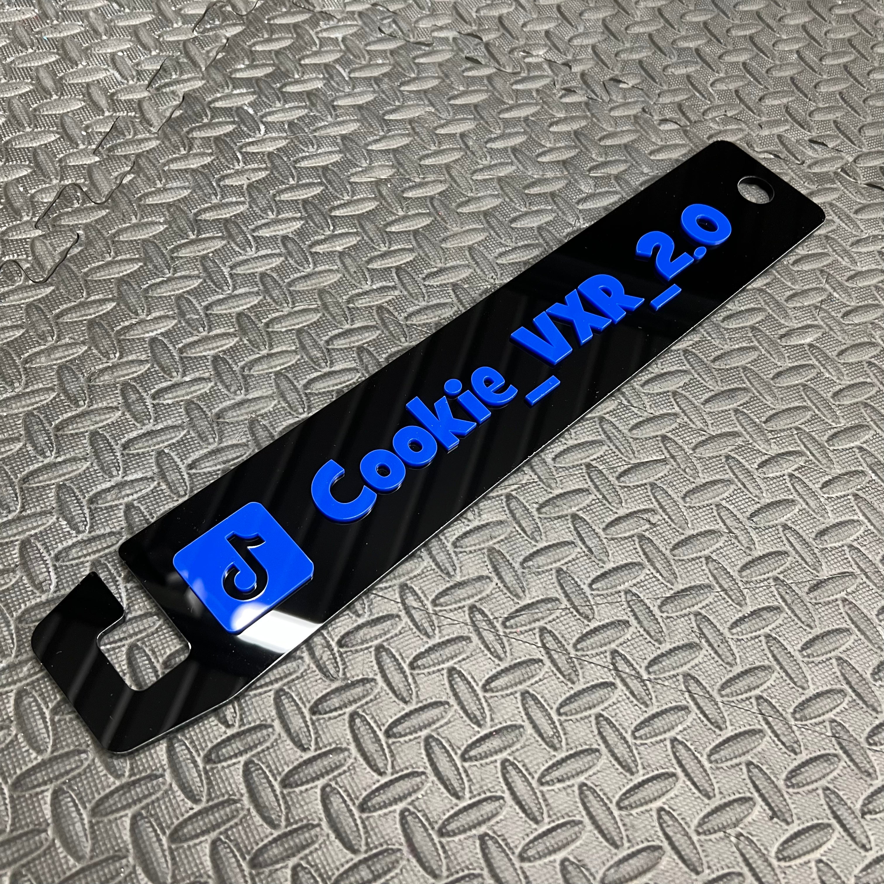 Custom Universal Bonnet Props 4D Acrylic