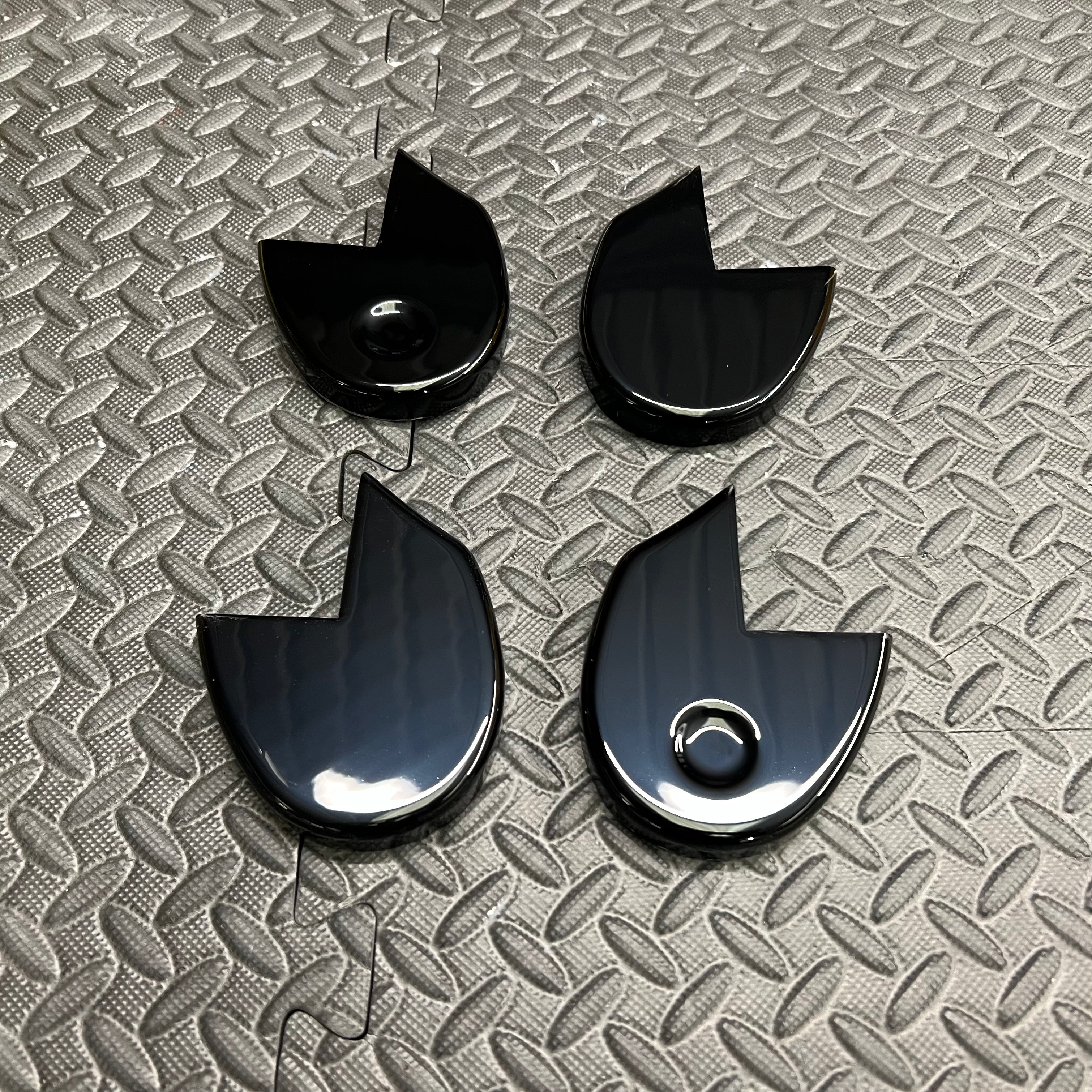 Seat Rail End Covers (Fronts) - Mk3/3.5 Focus