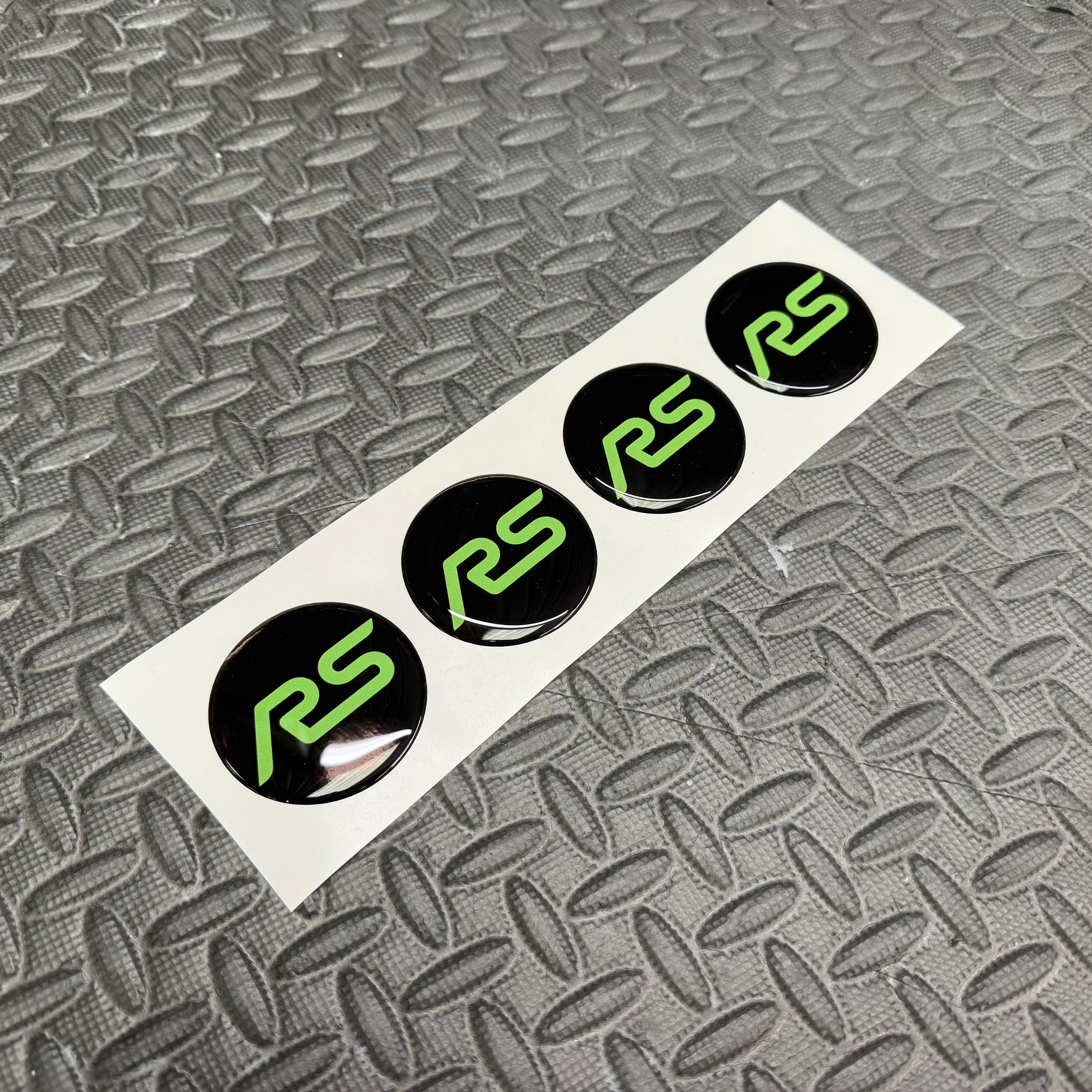 Wheel Centre Cap Gel Overlays for 55mm Centre Caps (Set of Four)