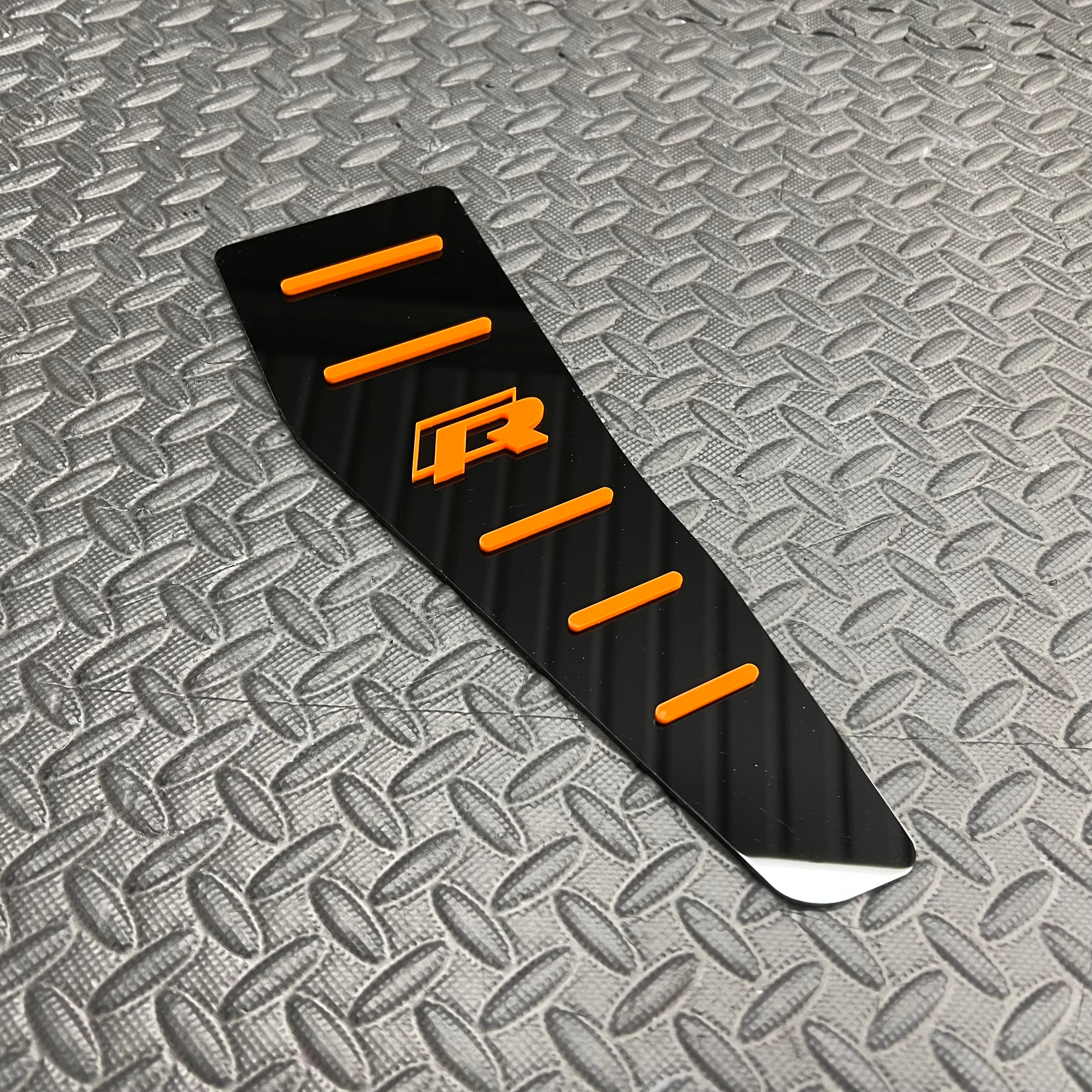 Mk7/7.5 Golf GTI / R (Automatik) Totpedal / Fußstützenplatte (4D Acryl)