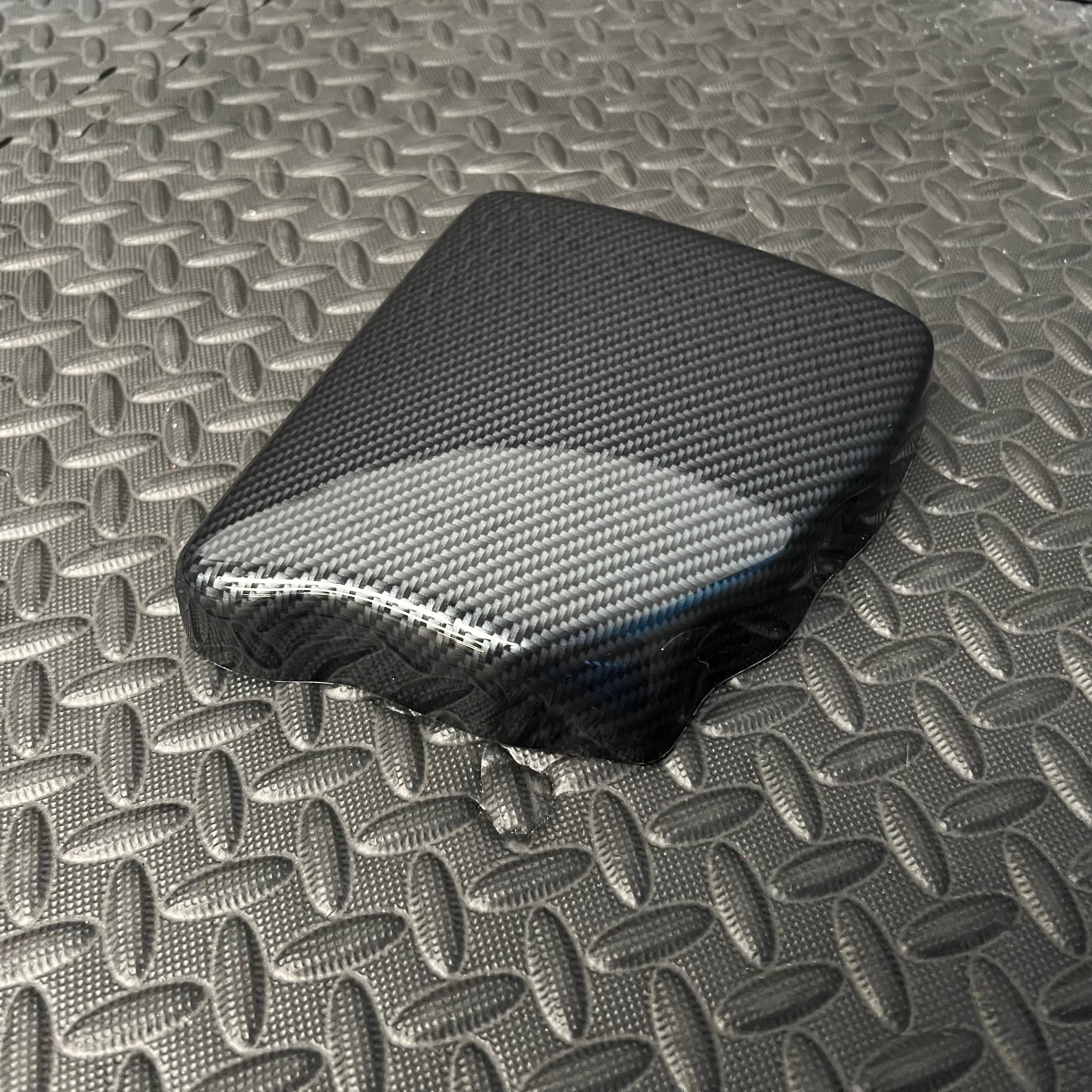gloss Mk7 Mk7.5 Fiesta fuse box covers carbon fibre effect