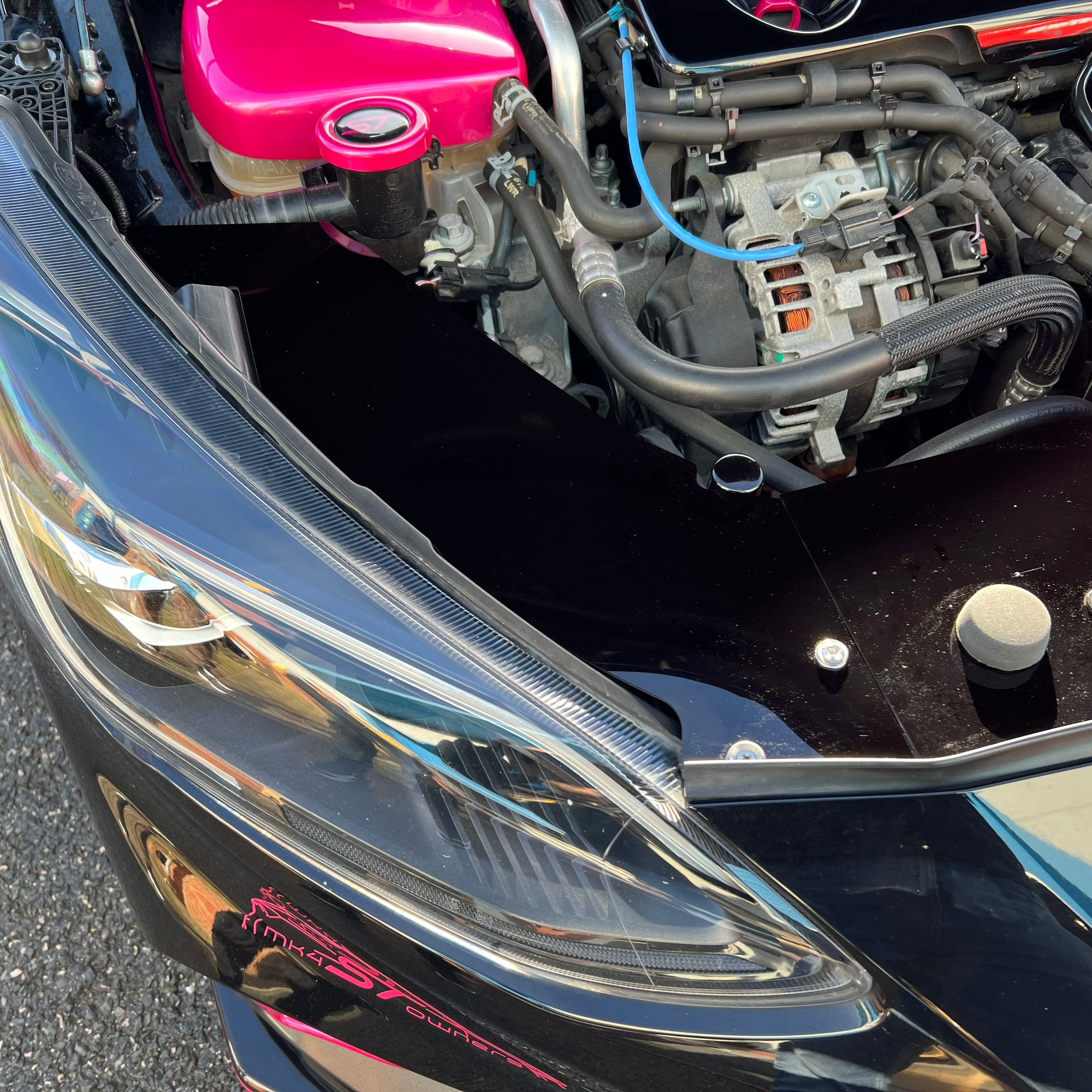 Proform Mk4 Focus Slam Panel End Covers (Plastic Finishes)