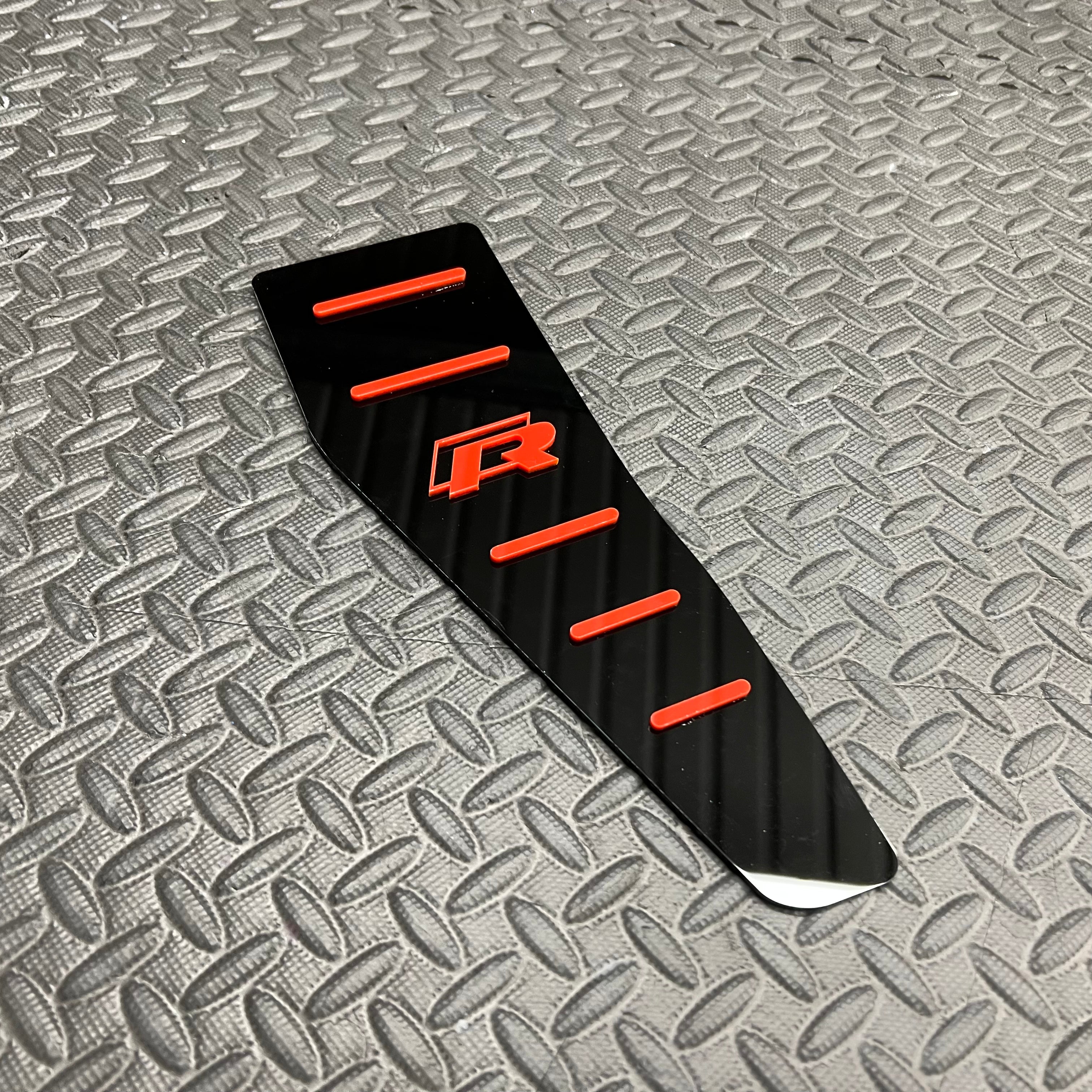 Mk7/7.5 Golf GTI / R (Automatik) Totpedal / Fußstützenplatte (4D Acryl)