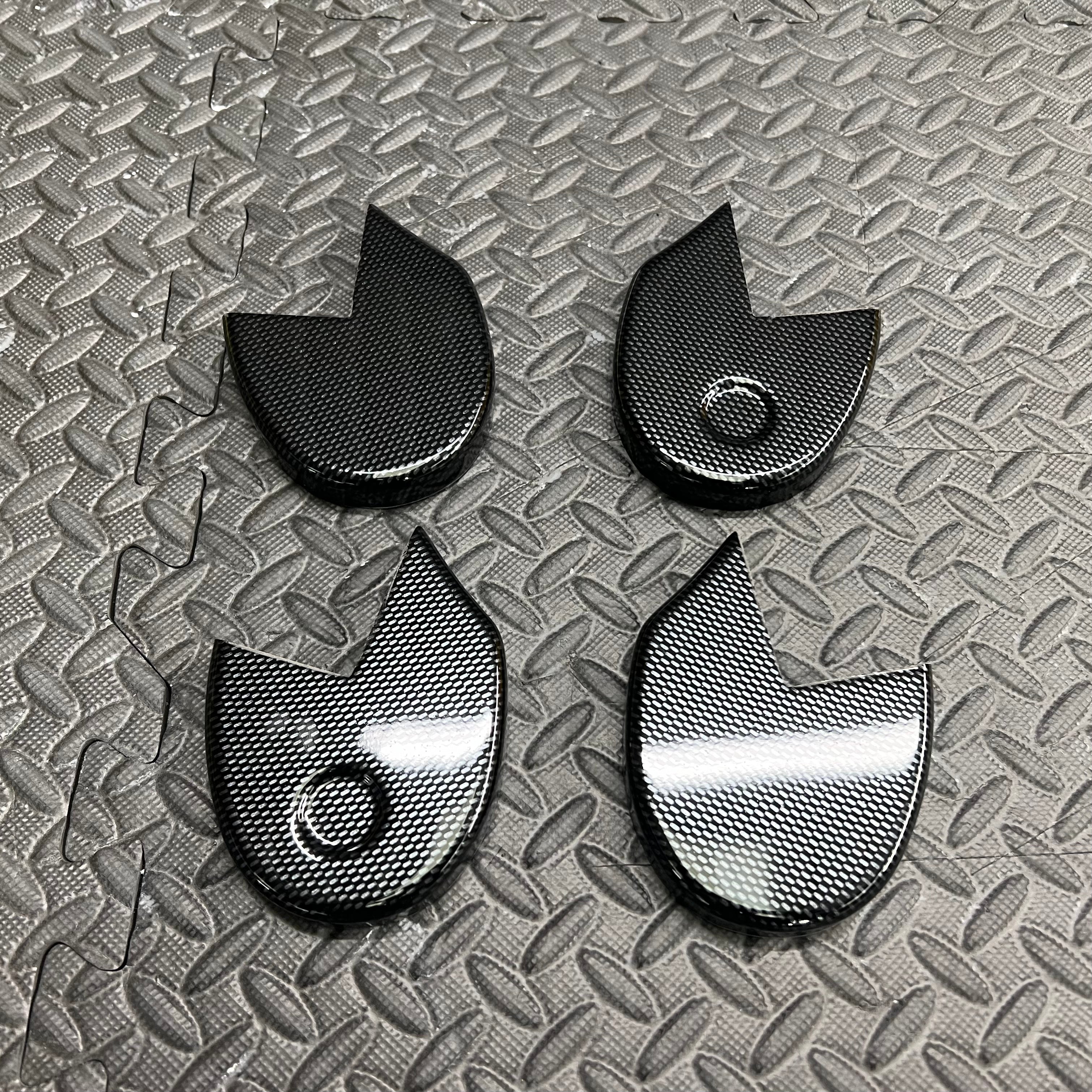 Seat Rail End Covers (Fronts) - Mk3/3.5 Focus