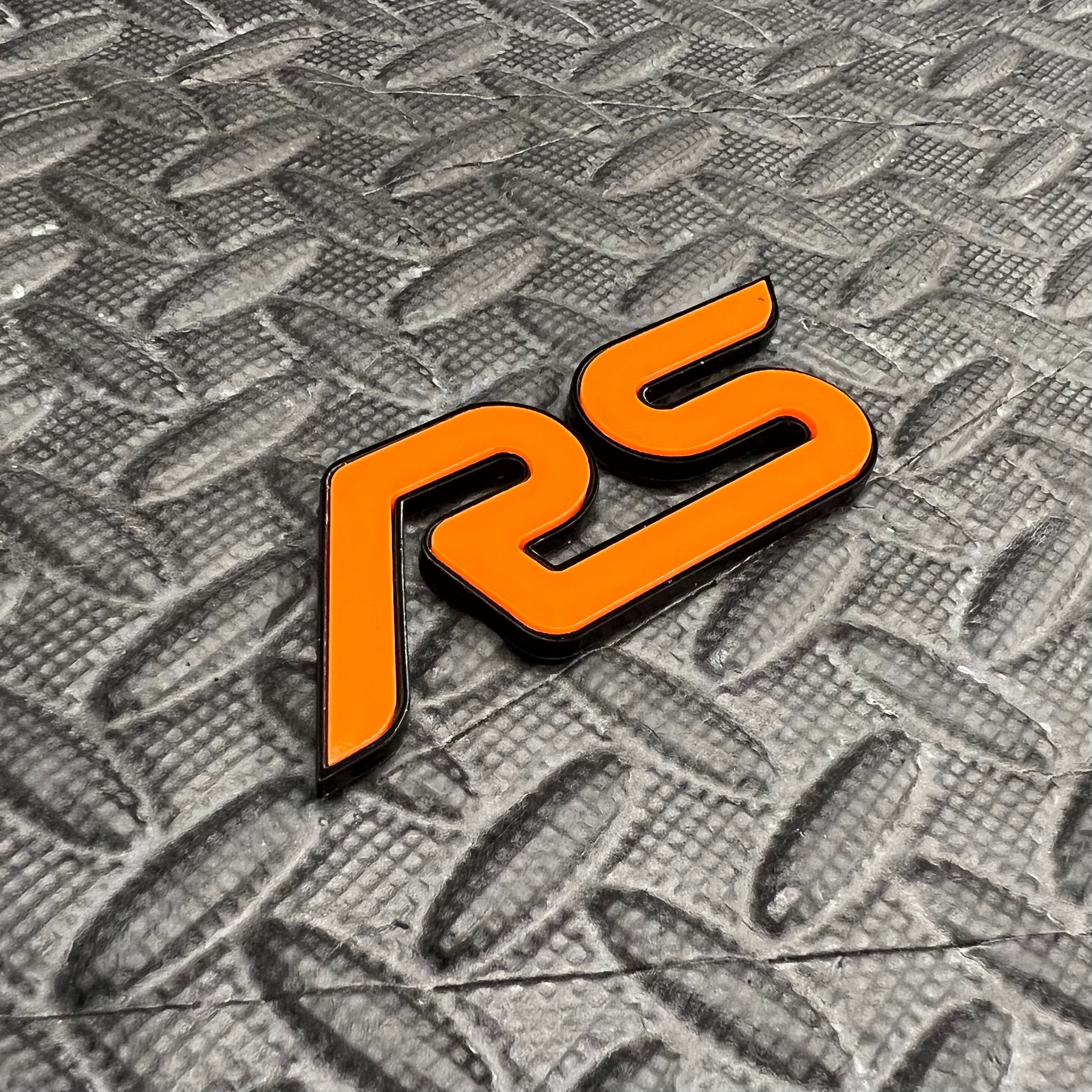 Plaque d'immatriculation Focus RS