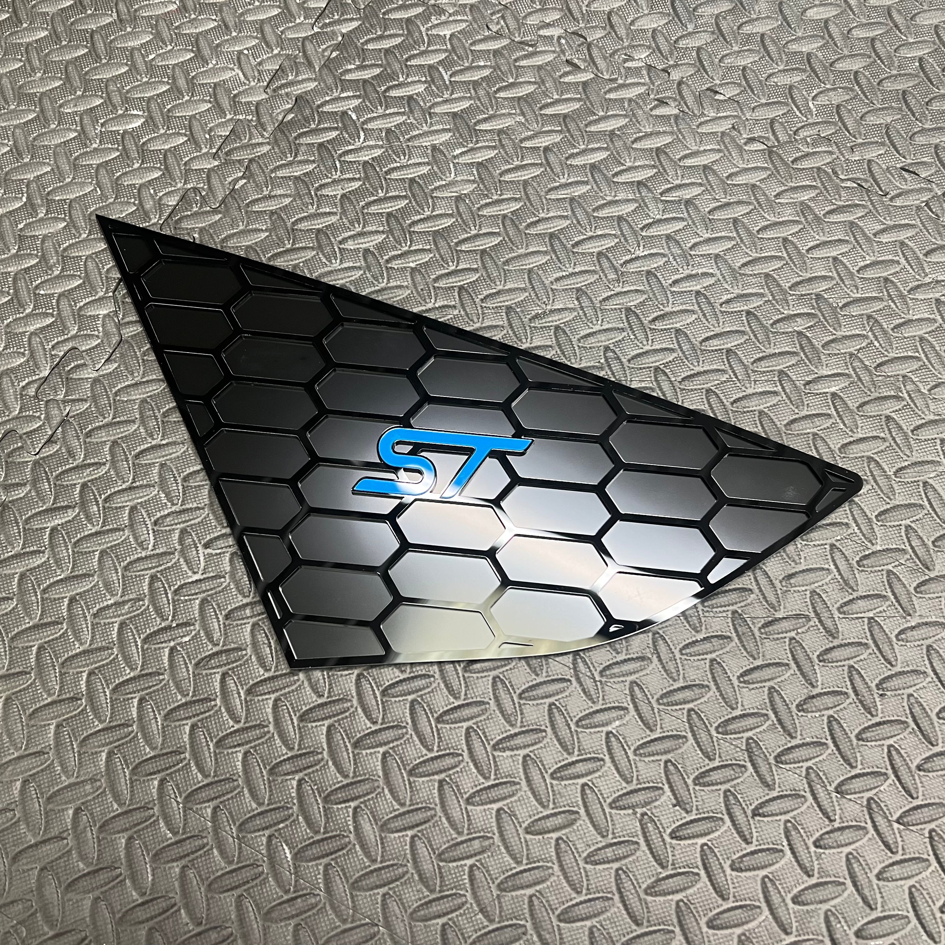 Mk3/3.5 Focus hintere Seitenfenstereinsätze (Paar)