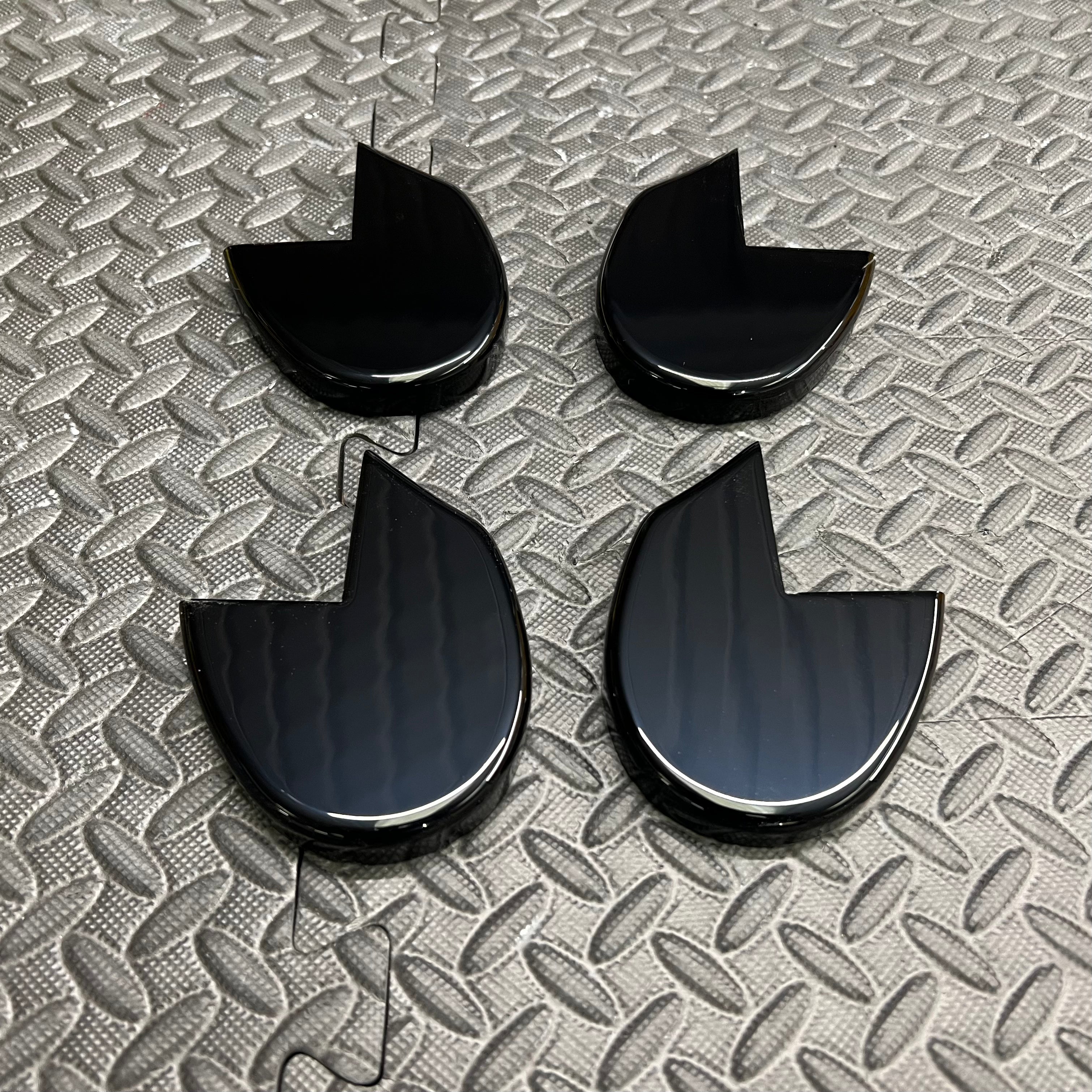 Seat Rail End Covers (Fronts) - Mk3/3.5 Focus