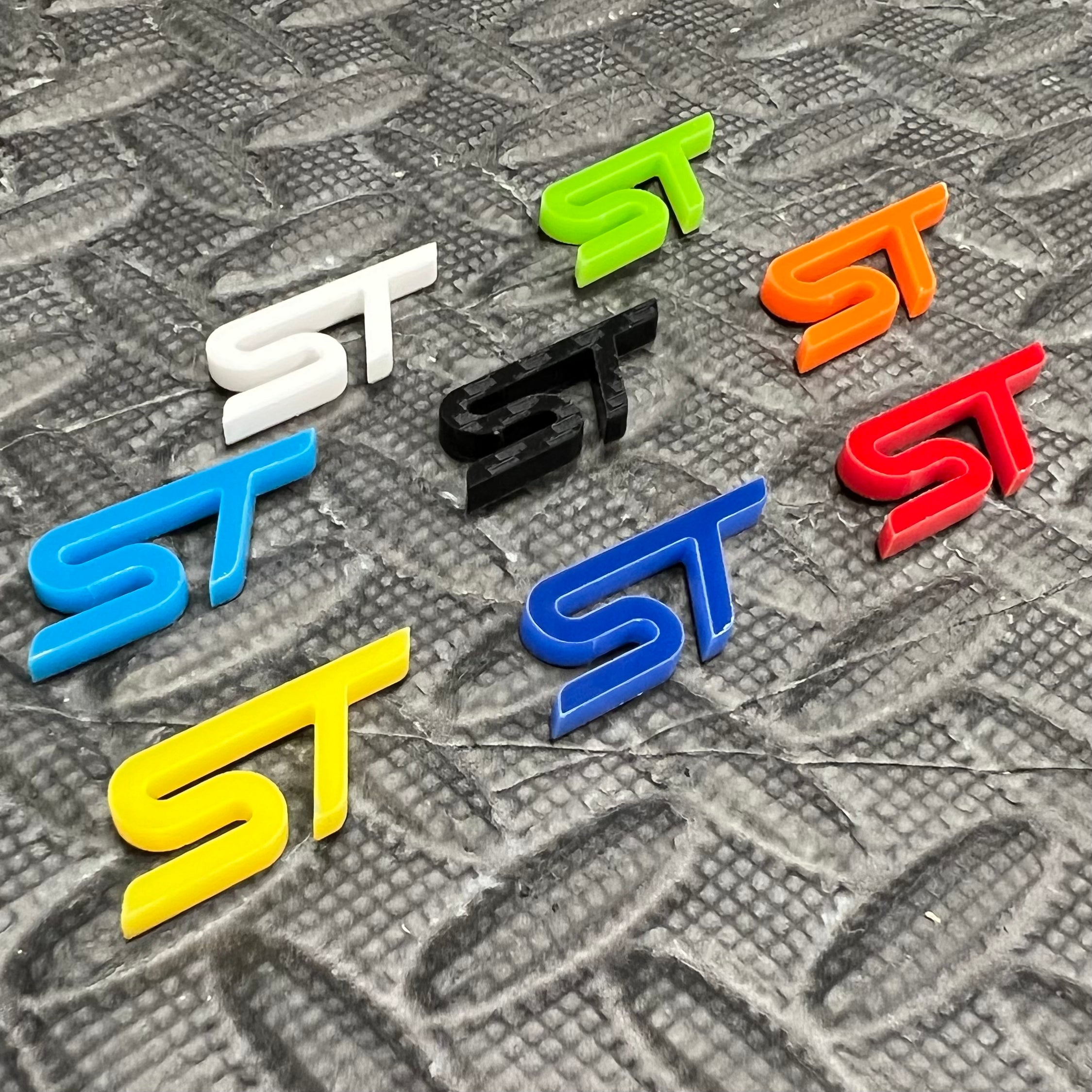 ST Logo Acrylic Badges