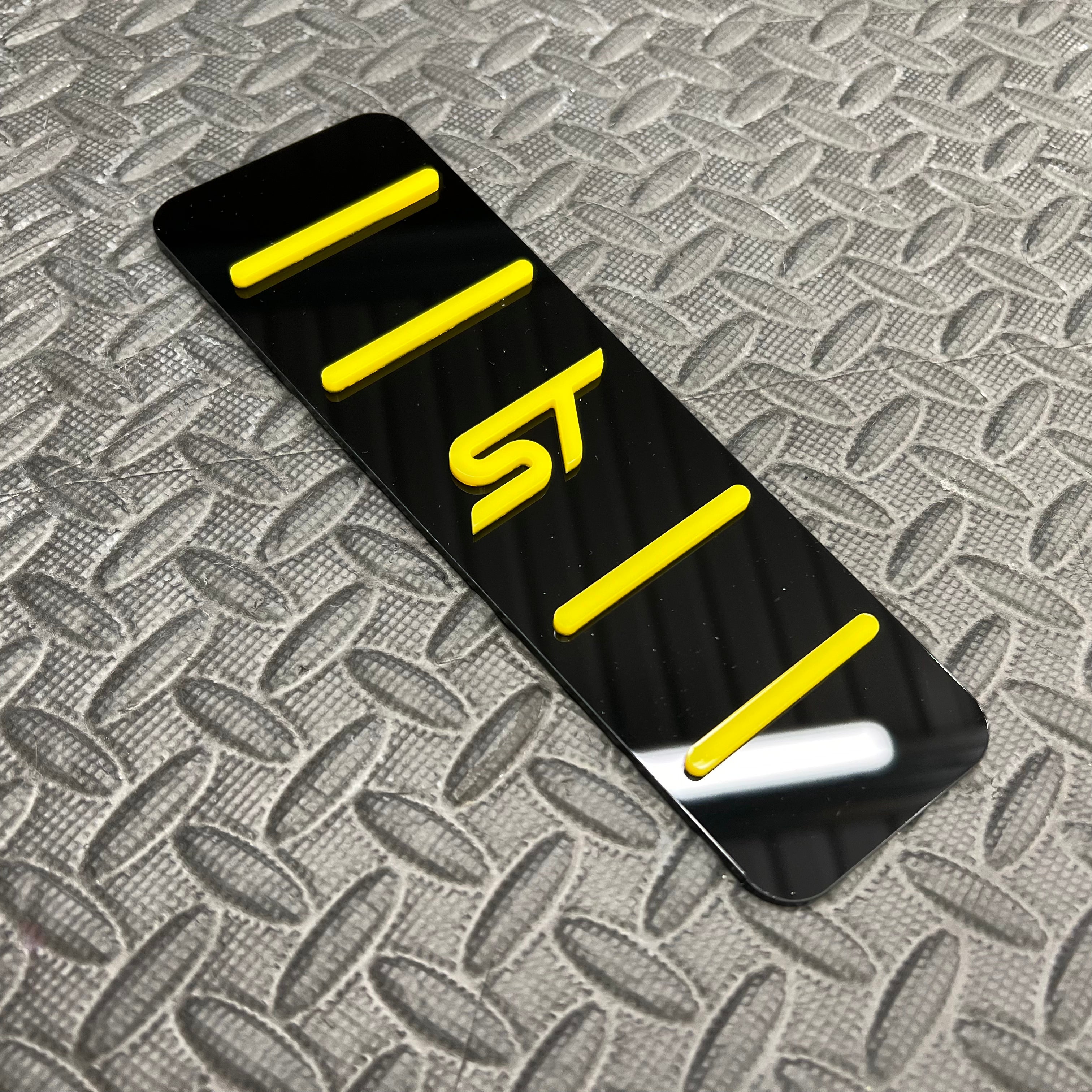 Mk2 Puma ST Totpedal / Fußstützenplatte (4D-Acryl)