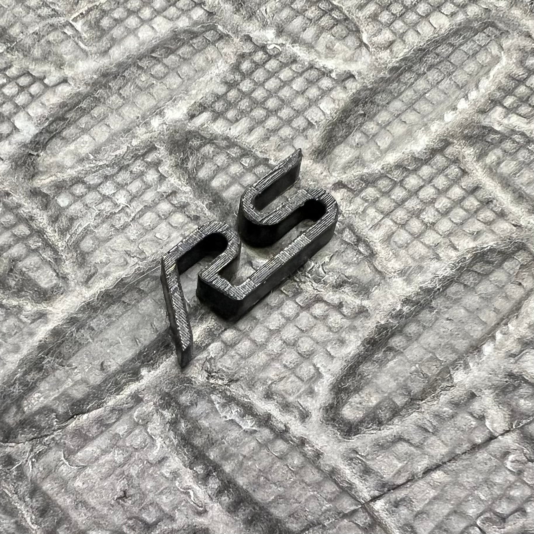 RS Logo Acrylic Badges