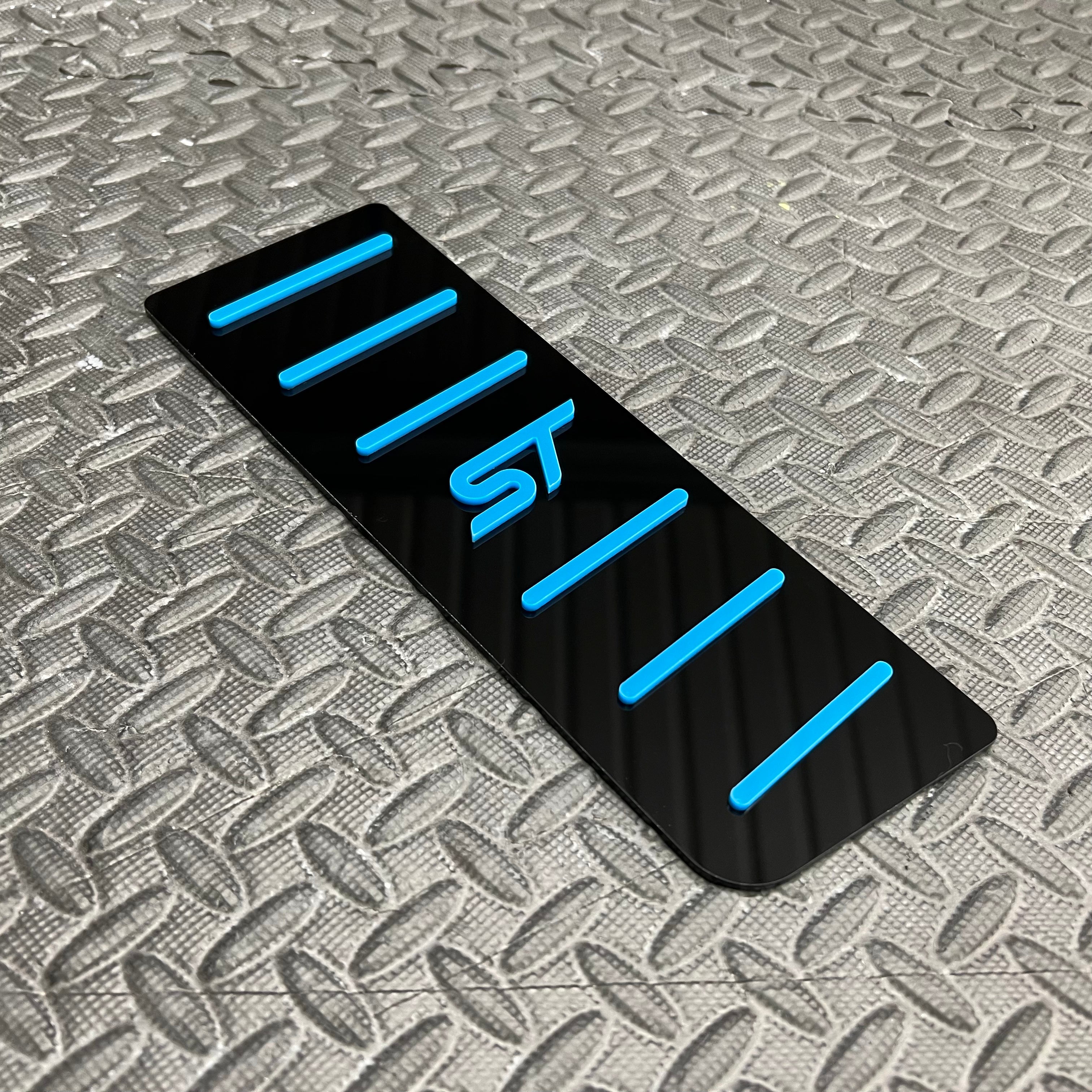 Mk4/4.5 Focus ST Totpedal/Fußstützenplatte (4D-Acryl)
