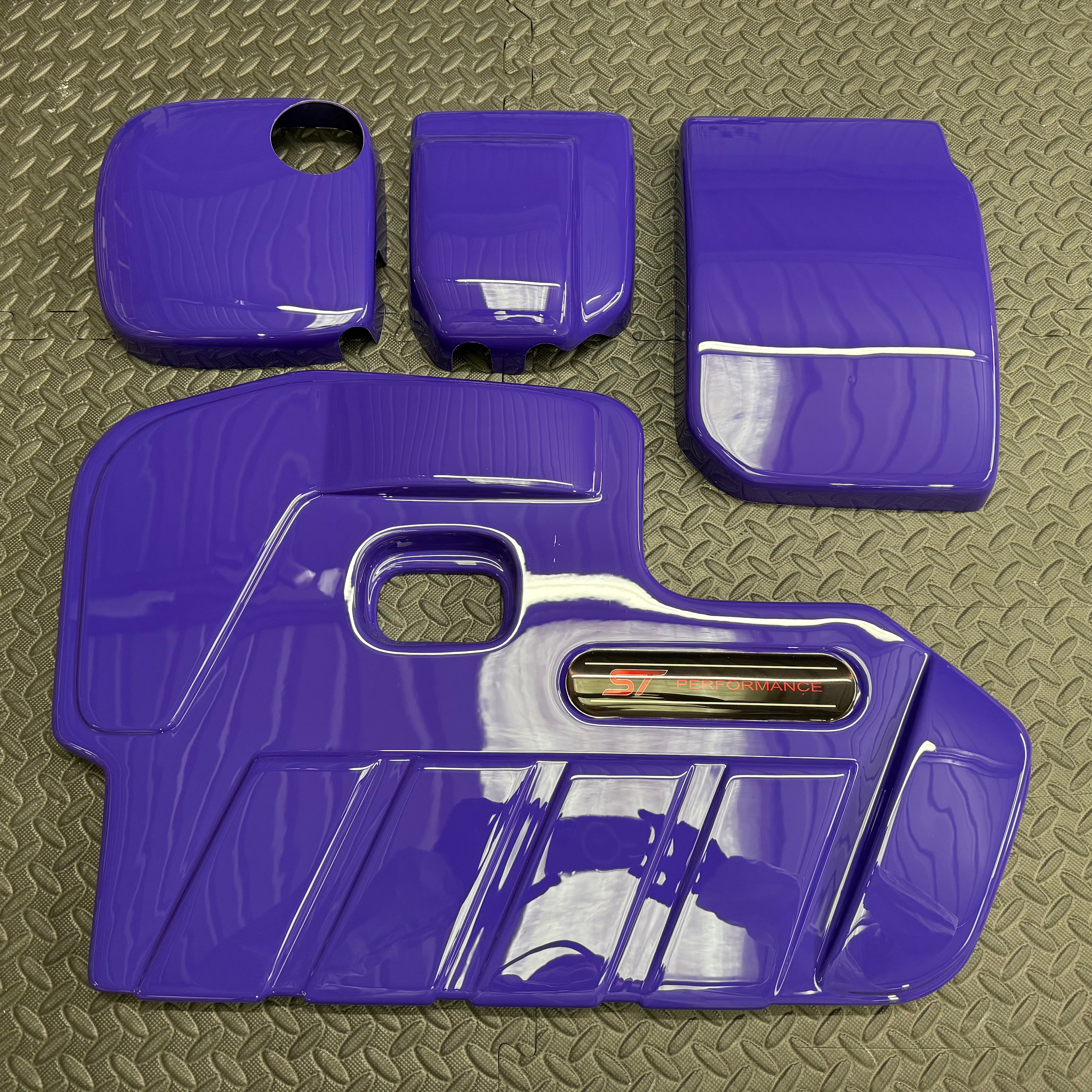 Proform Small Engine Bay Dress Up Kit Bundle – Mk4/4.5 Focus ST Benzin (Kunststoffoberflächen)