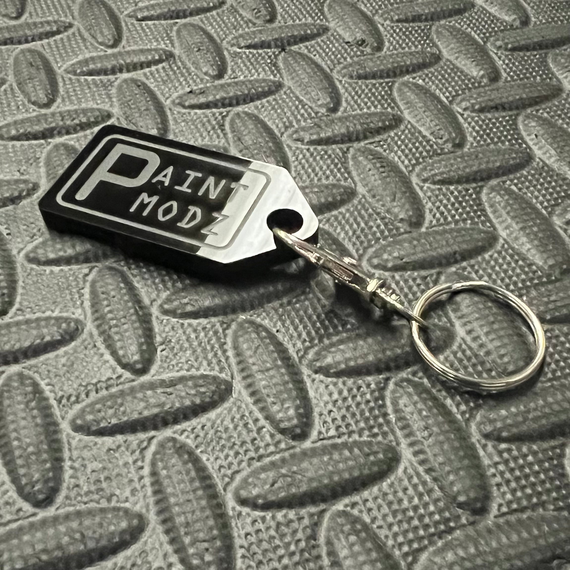 Porte-clés gravé au laser