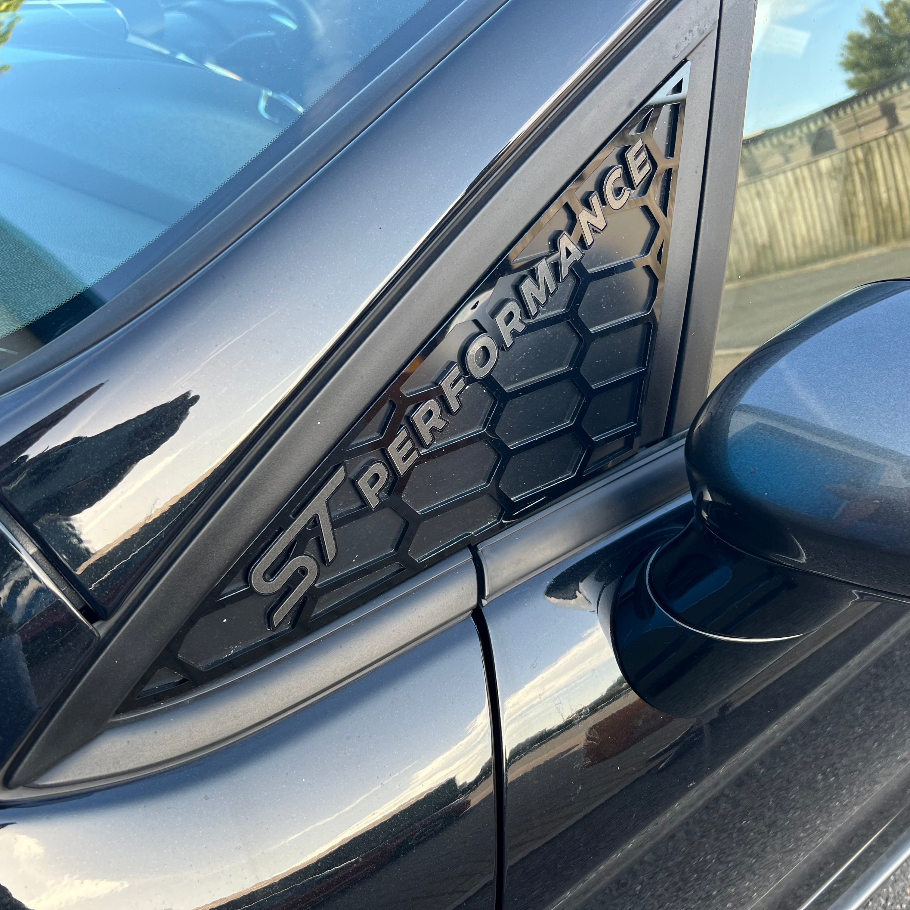 Mk7/7.5 Fiesta – Einsätze für vordere Seitenfenster (Paar)